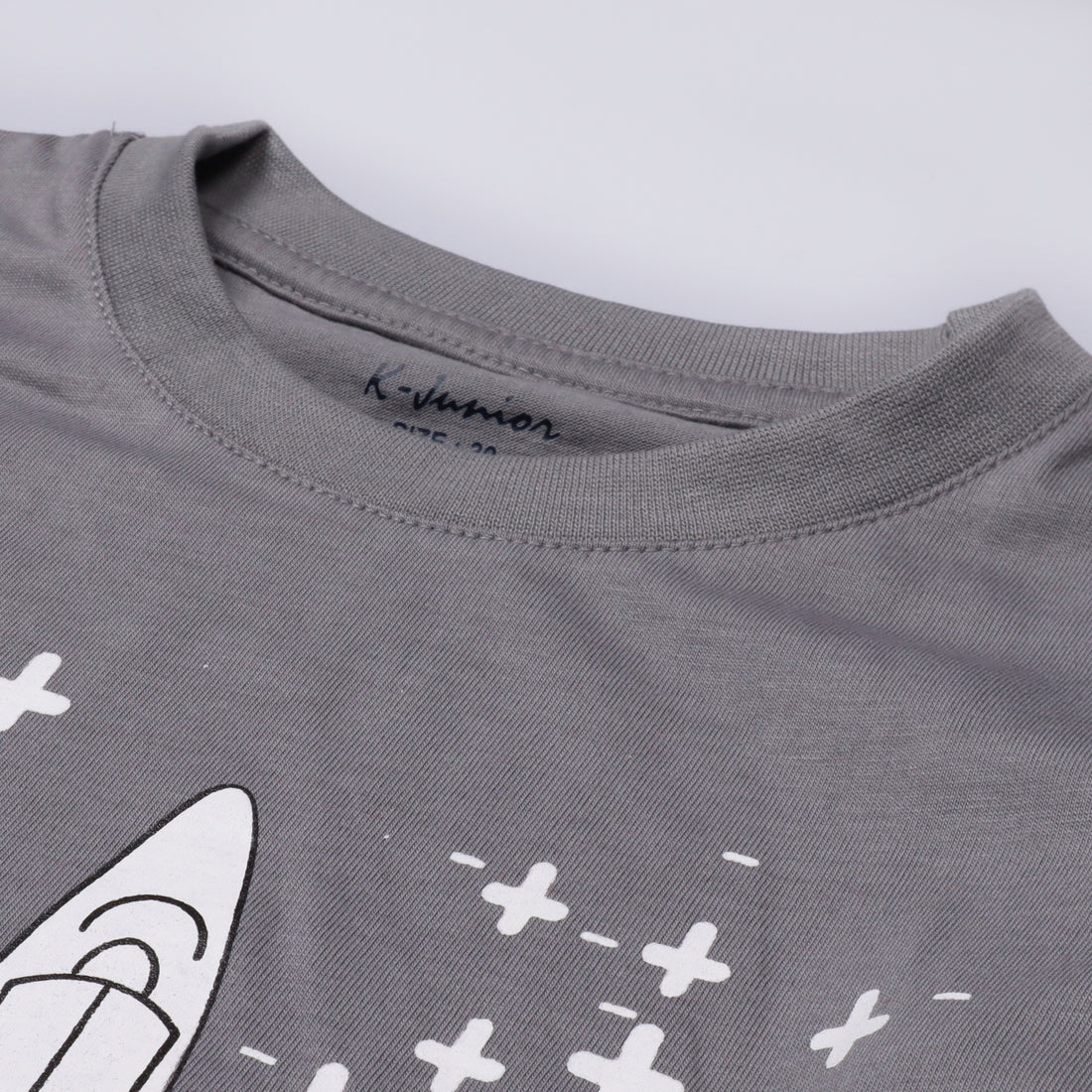Infant Boys Half Sleeves-Printed T-Shirt (Nasa)