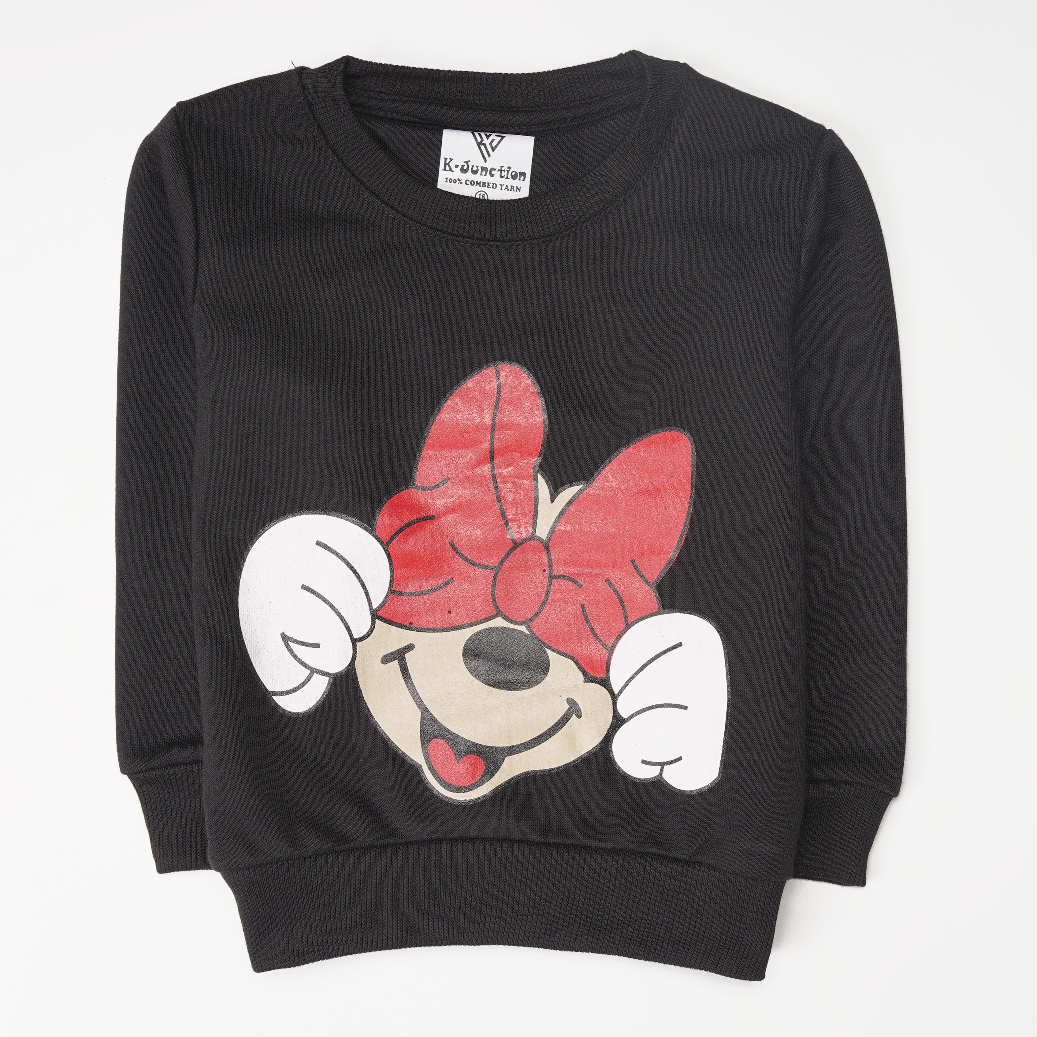 Girls Printed Full Sleeve Sweat T-Shirt (7226)