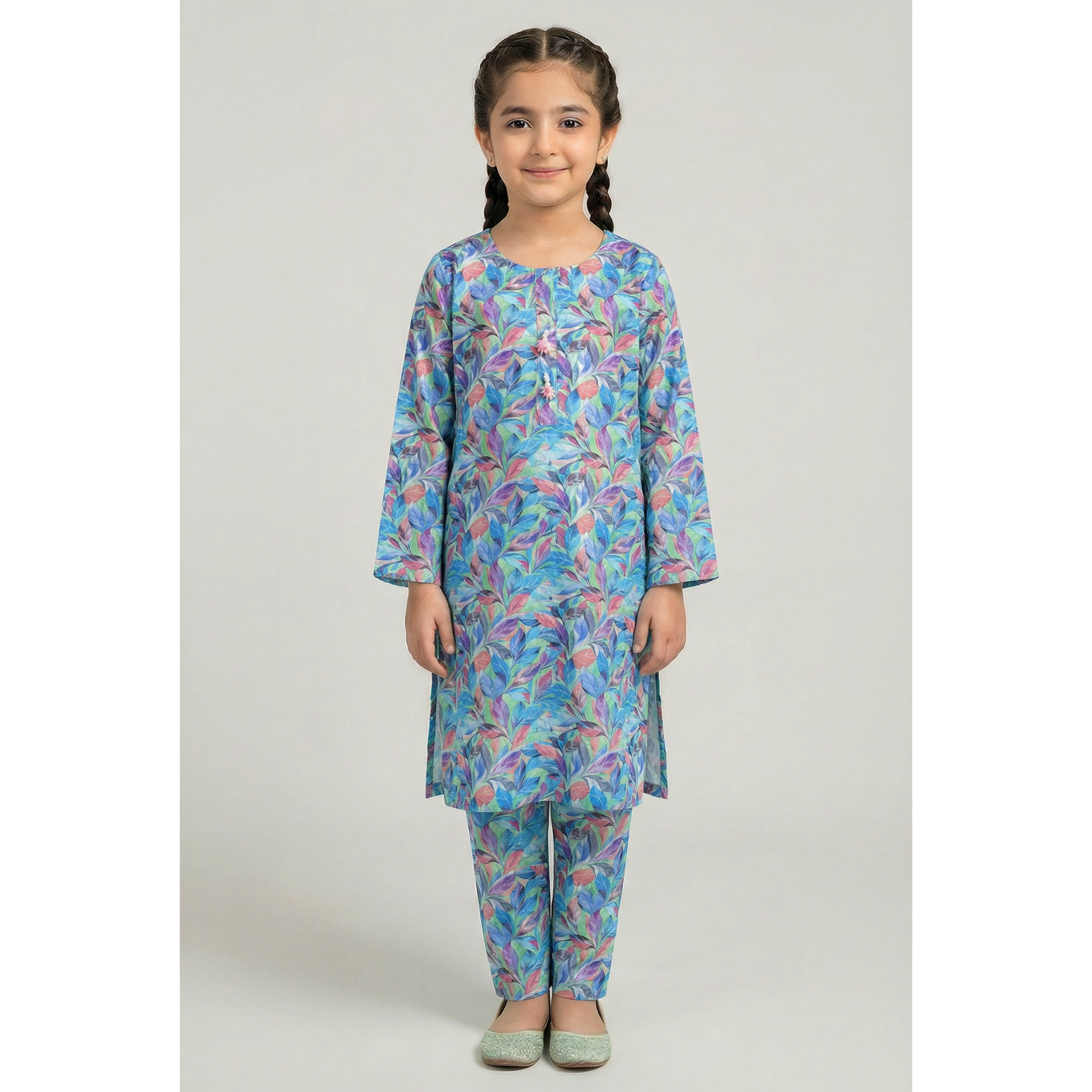 Girls Ethnic 2 Pcs Set