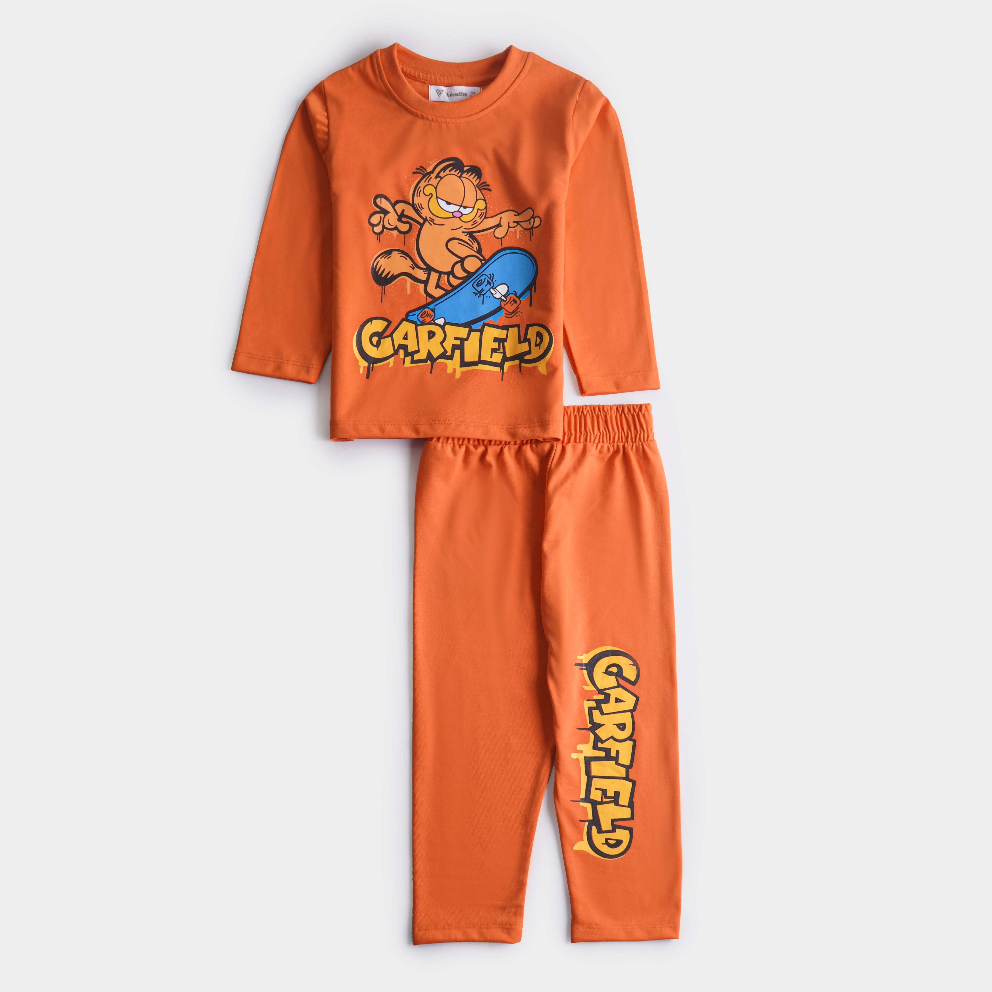 Boys Printed Full Sleeve Suit