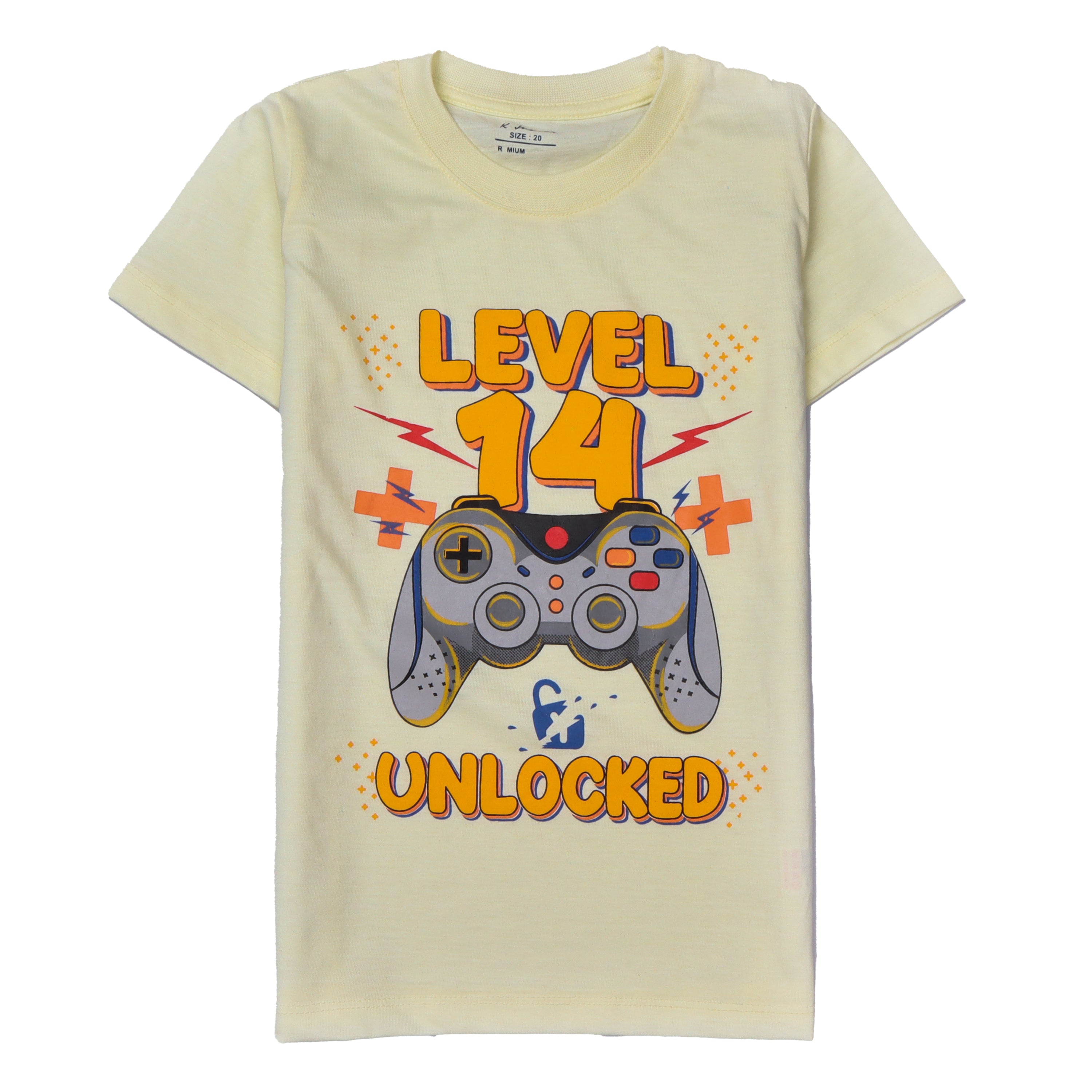 Infant Boys Half Sleeves-Printed T-Shirt (level-14)