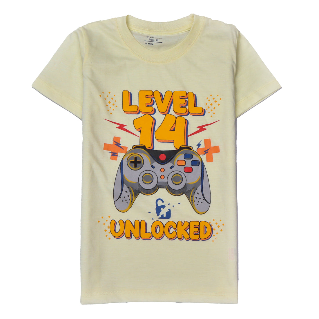 Infant Boys Half Sleeves-Printed T-Shirt (level-14)