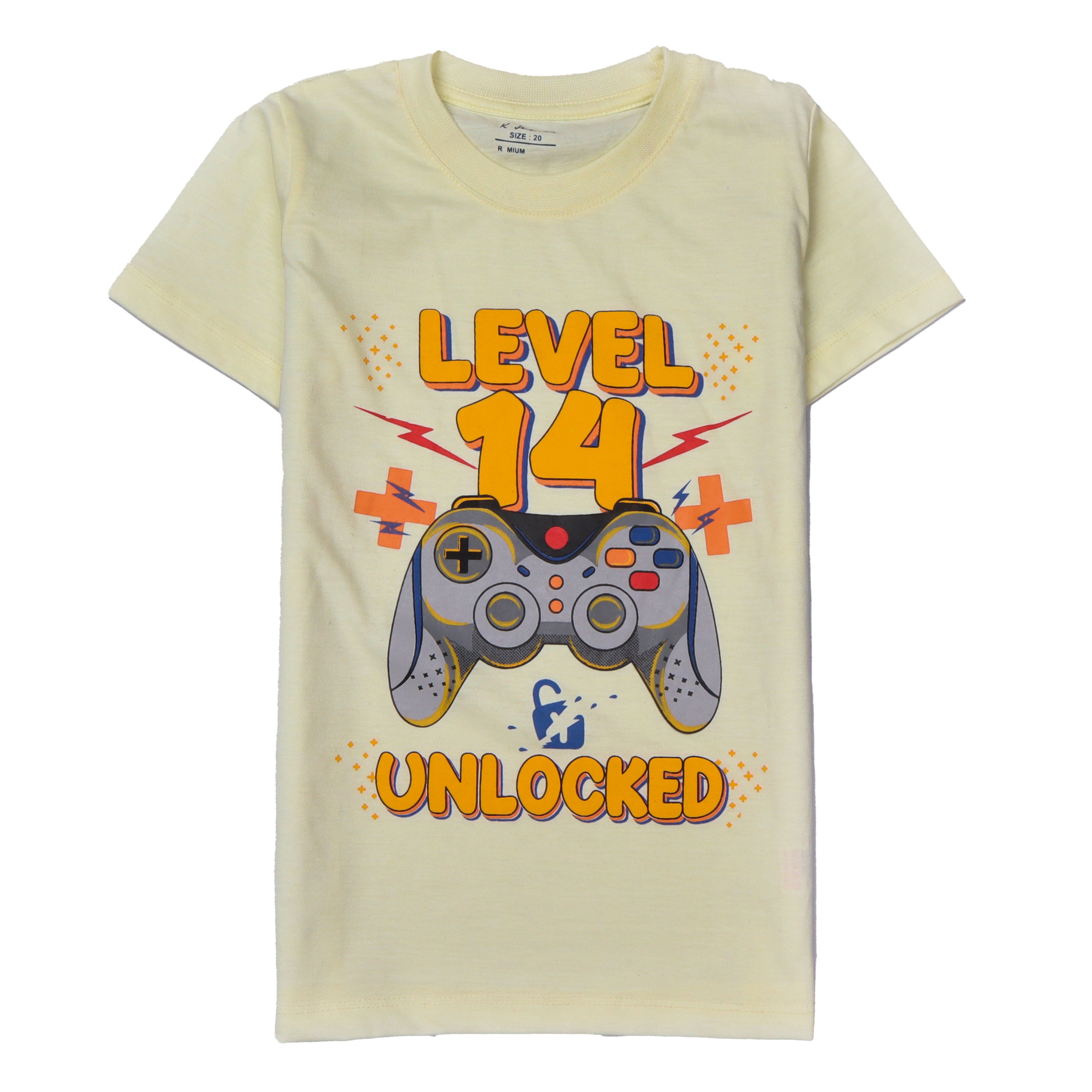 Boys Half Sleeves-Printed T-Shirt (level-14)