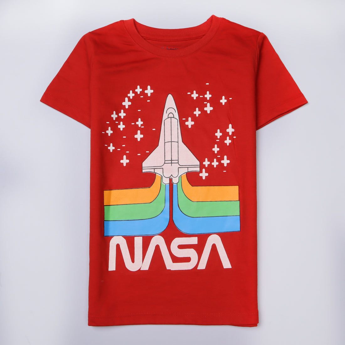 Infant Boys Half Sleeves-Printed T-Shirt (Nasa)