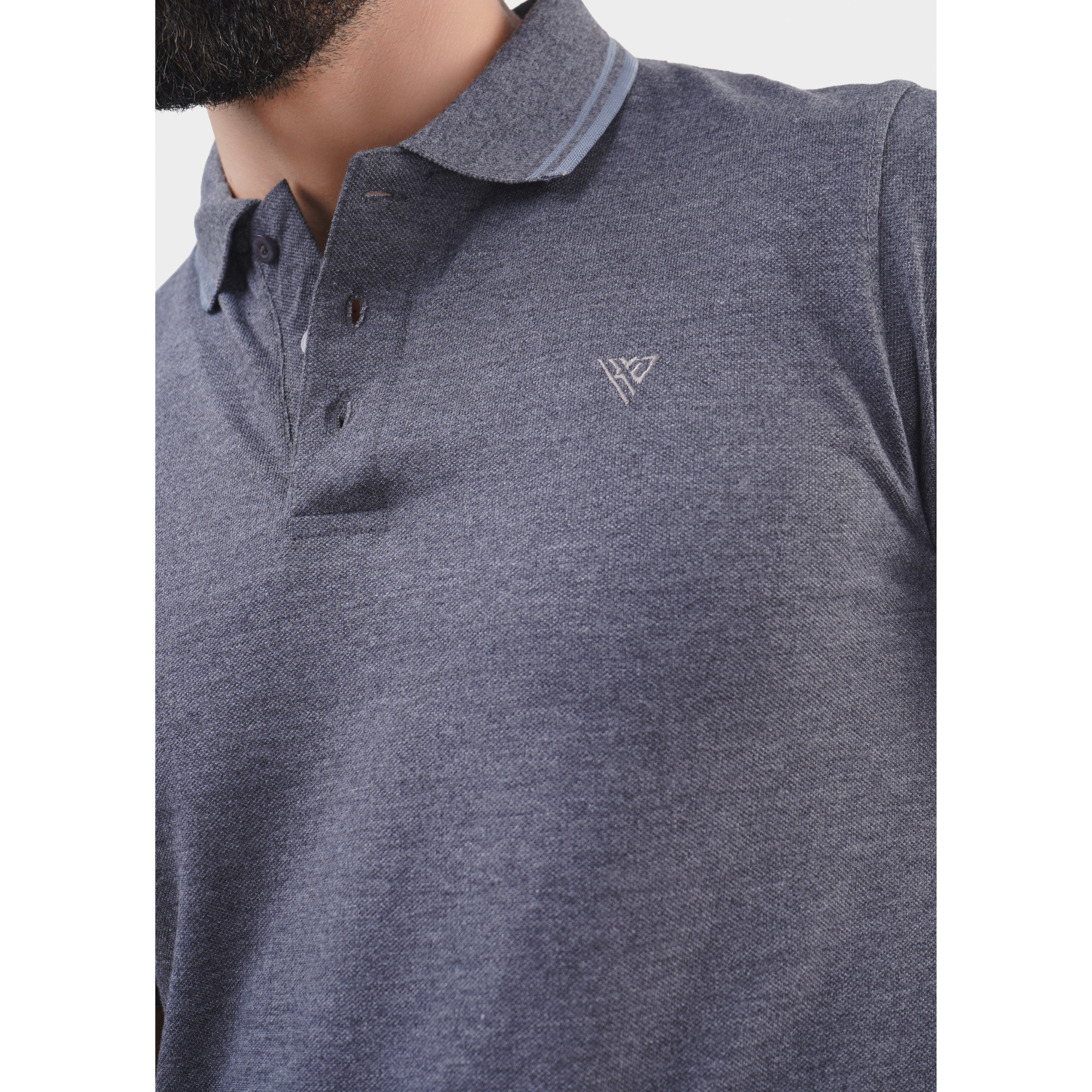 Men's Pique Half Sleeve Polo