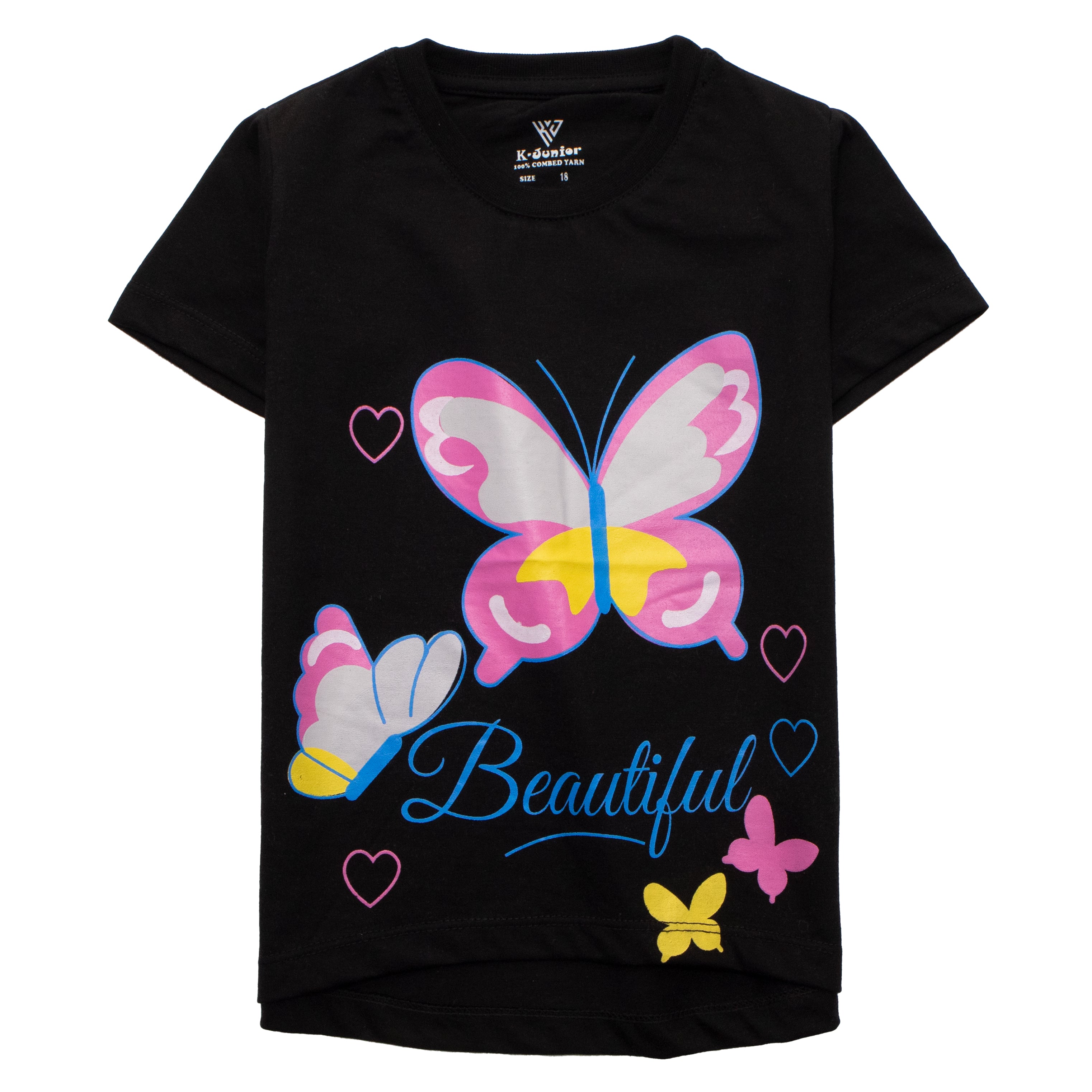 Girls H/S t shirt code - (beautiful)