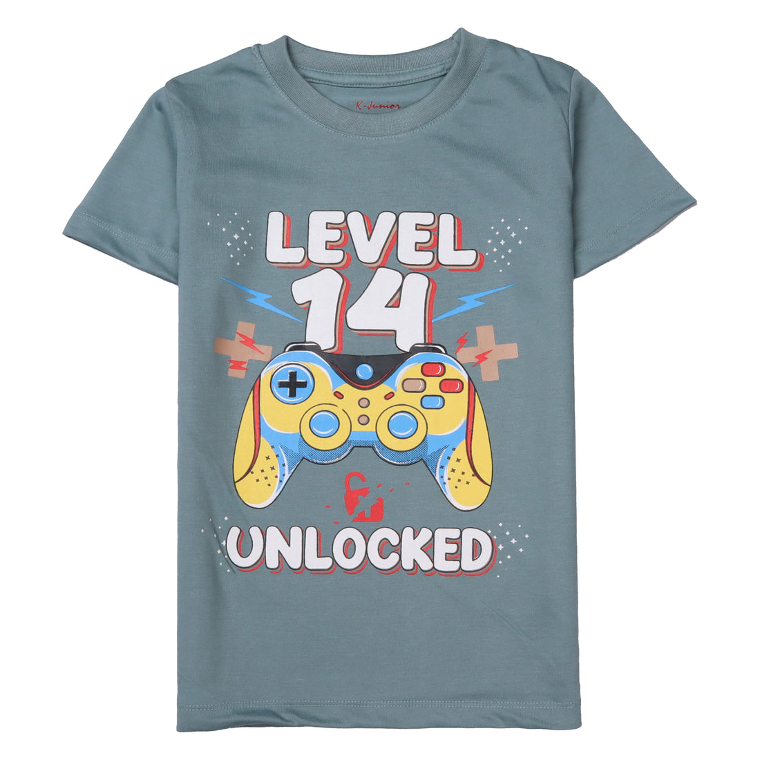 Infant Boys Half Sleeves-Printed T-Shirt (level-14)