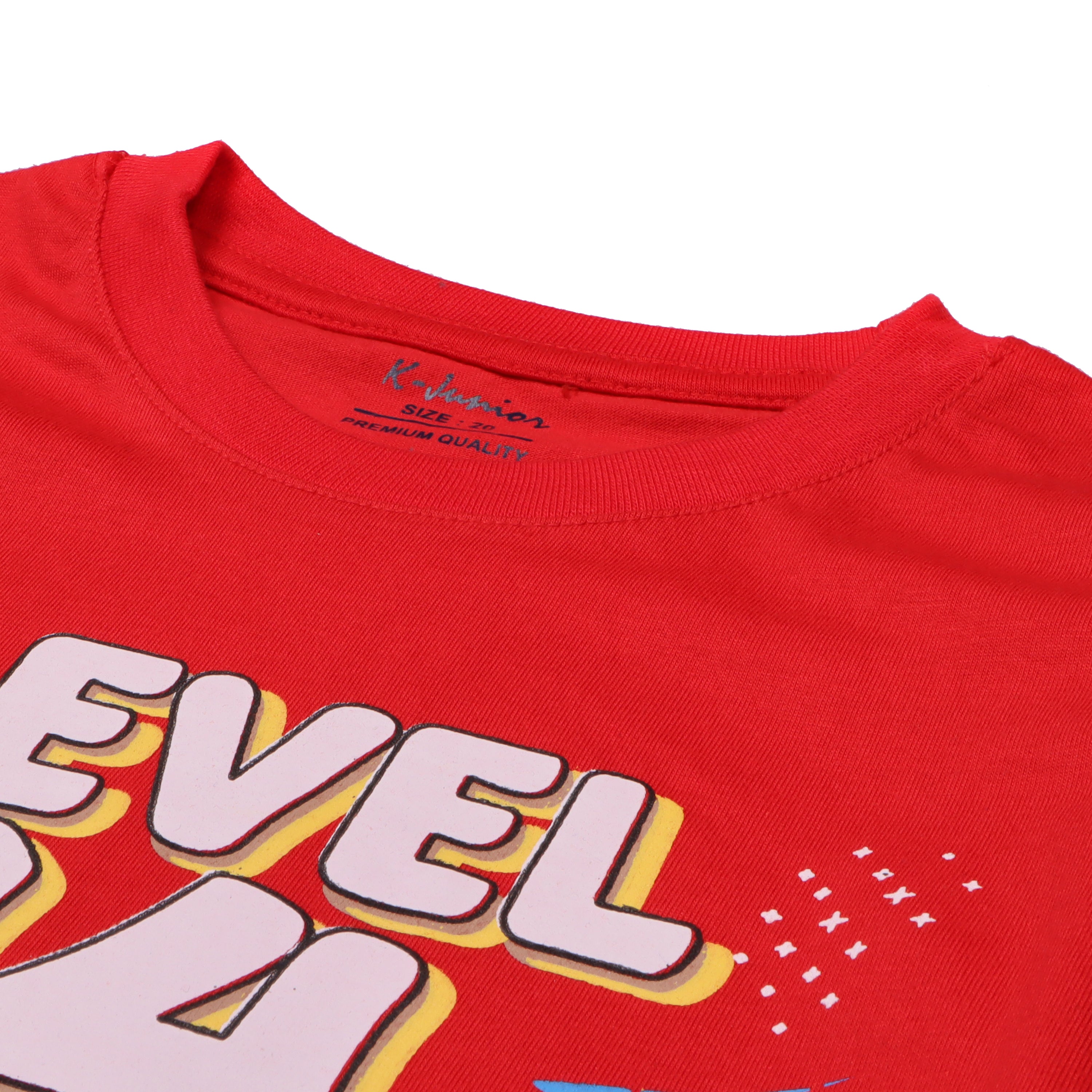 Boys Half Sleeves-Printed T-Shirt (level-14)