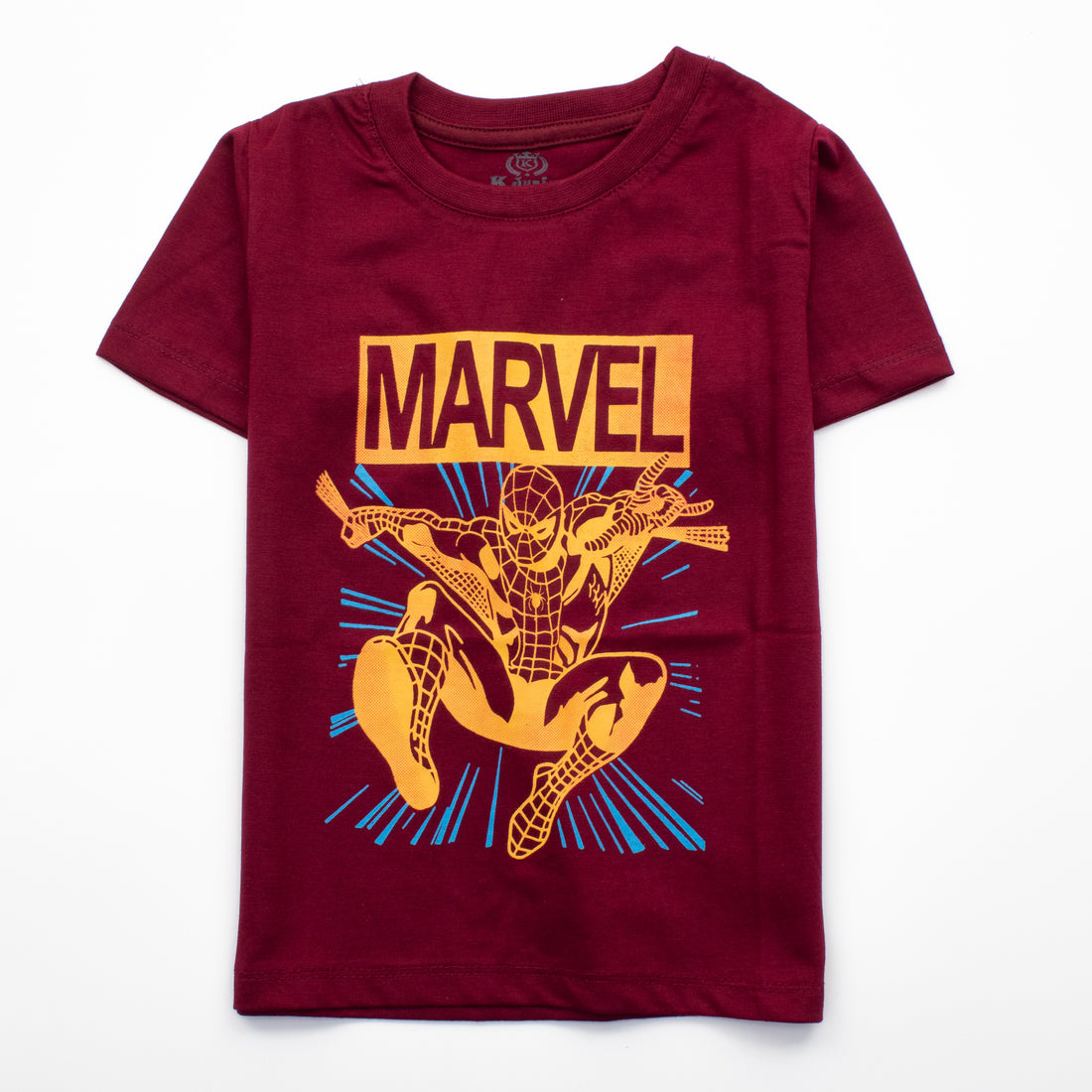 Infant Boys Half Sleeves-Printed T-Shirt (Marvel)