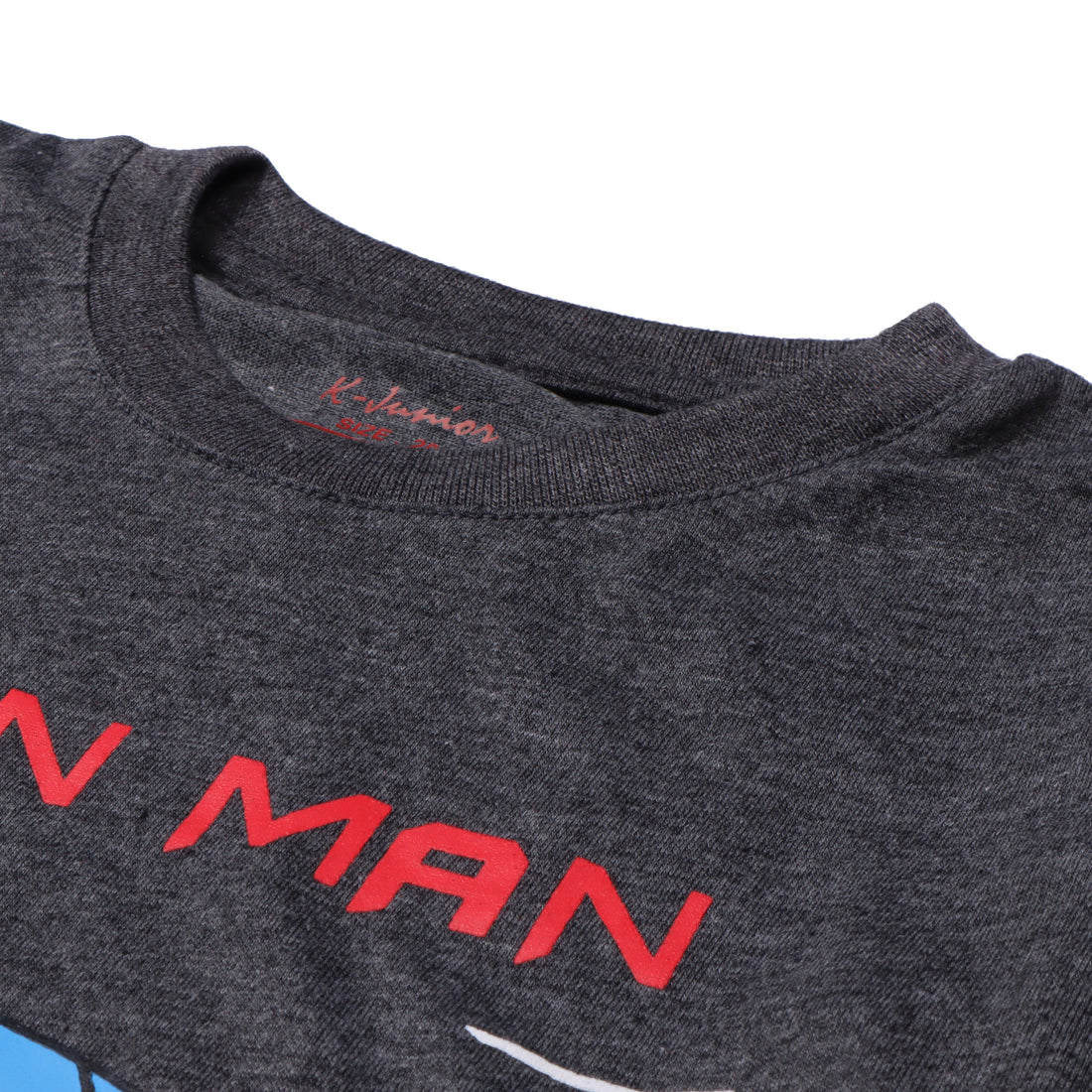 Infant Boys Half Sleeves-Printed T-Shirt (ironman)