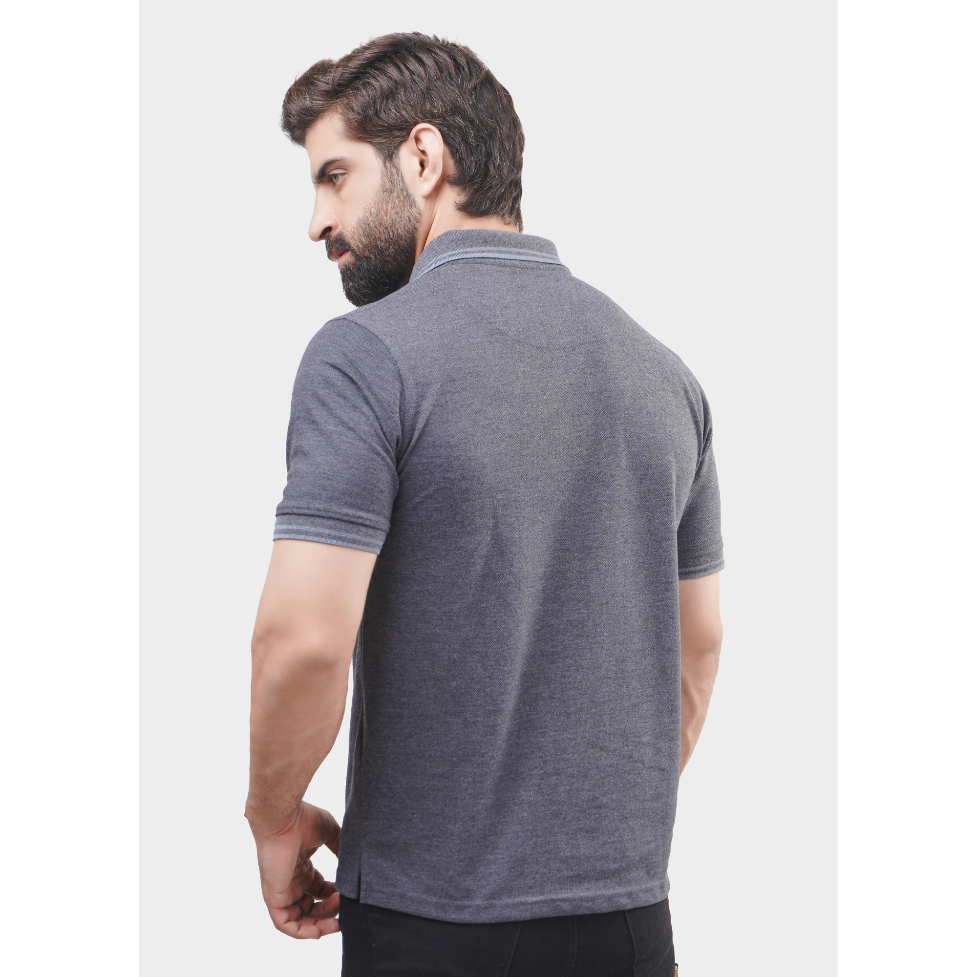 Men's Pique Half Sleeve Polo