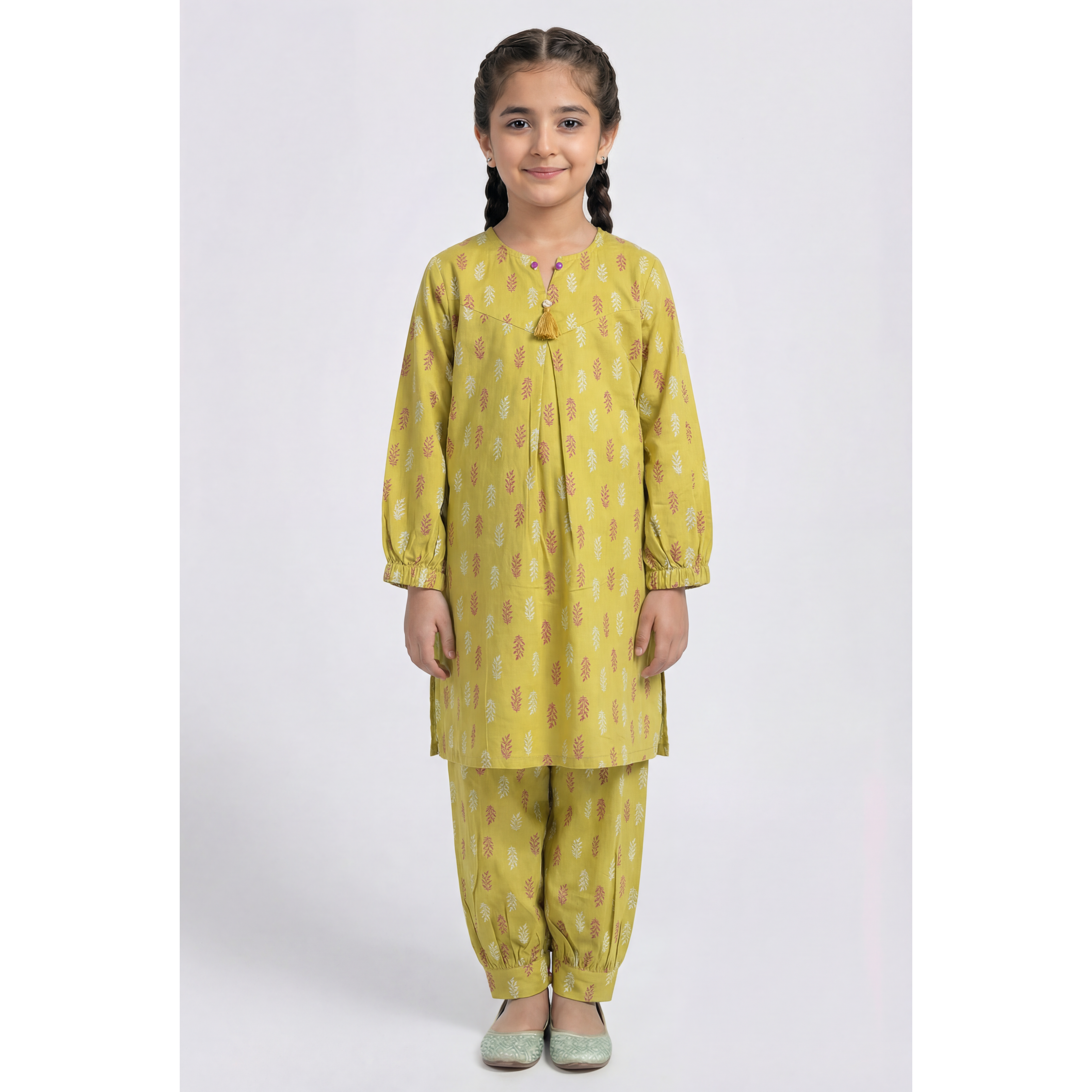 Girls Ethnic 2 Pcs Set