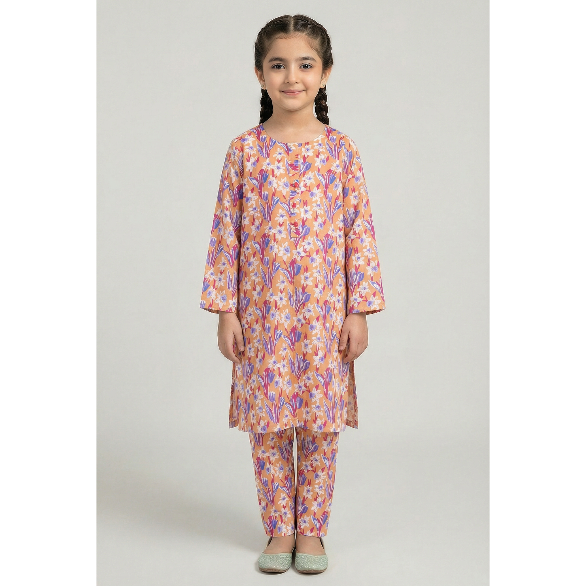Girls Ethnic 2 Pcs Set