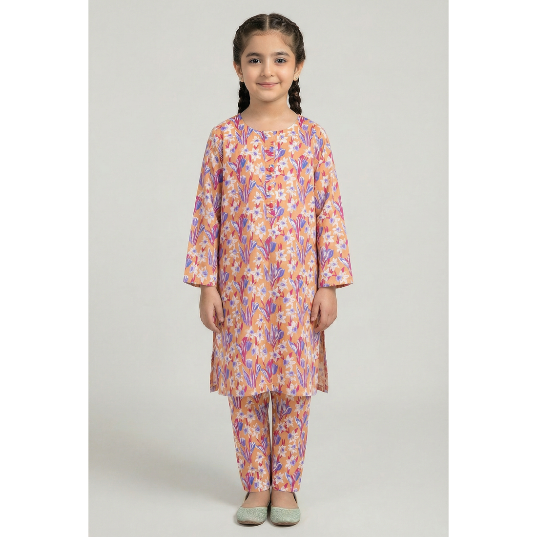Girls Ethnic 2 Pcs Set