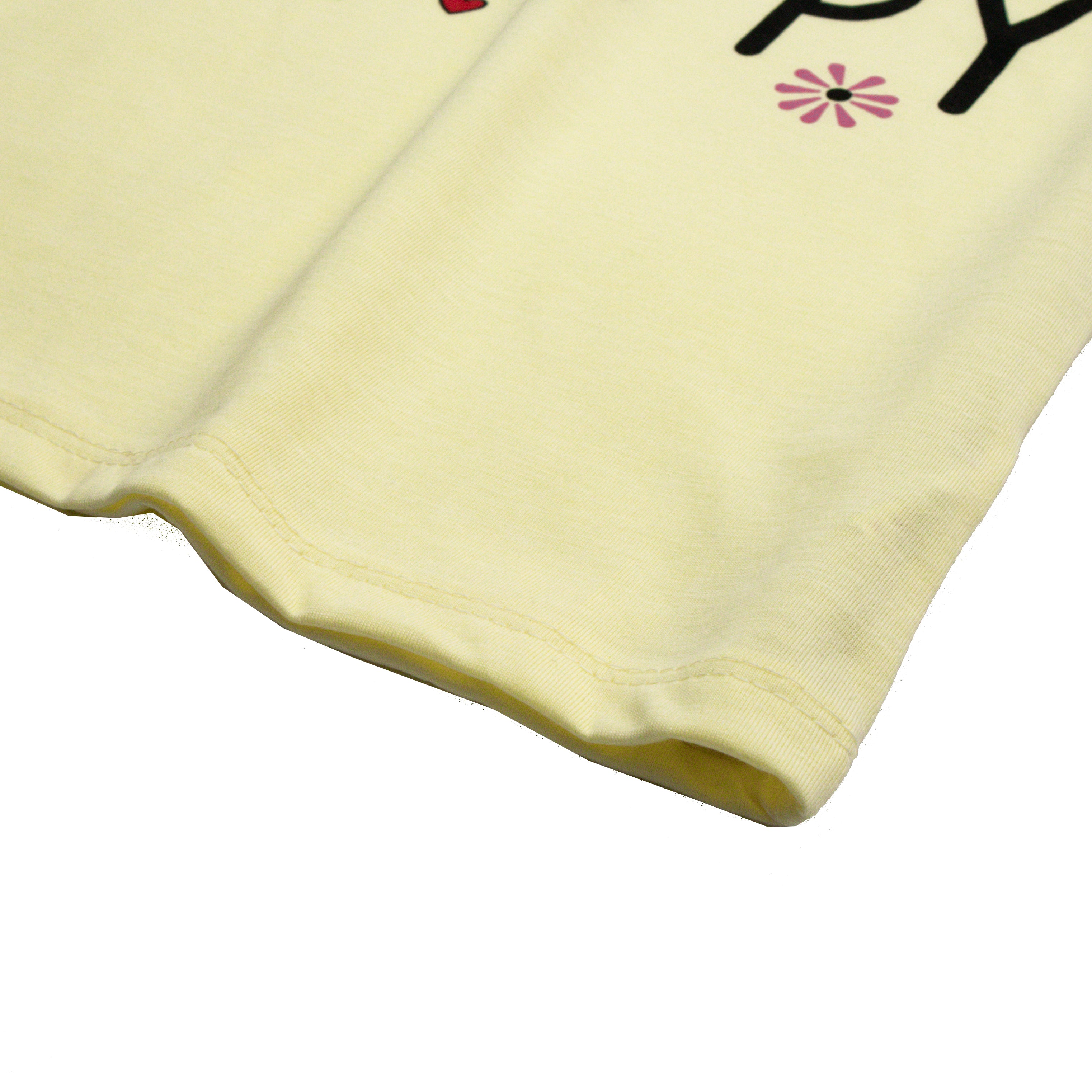 Girls H/S t shirt (HAPPY)