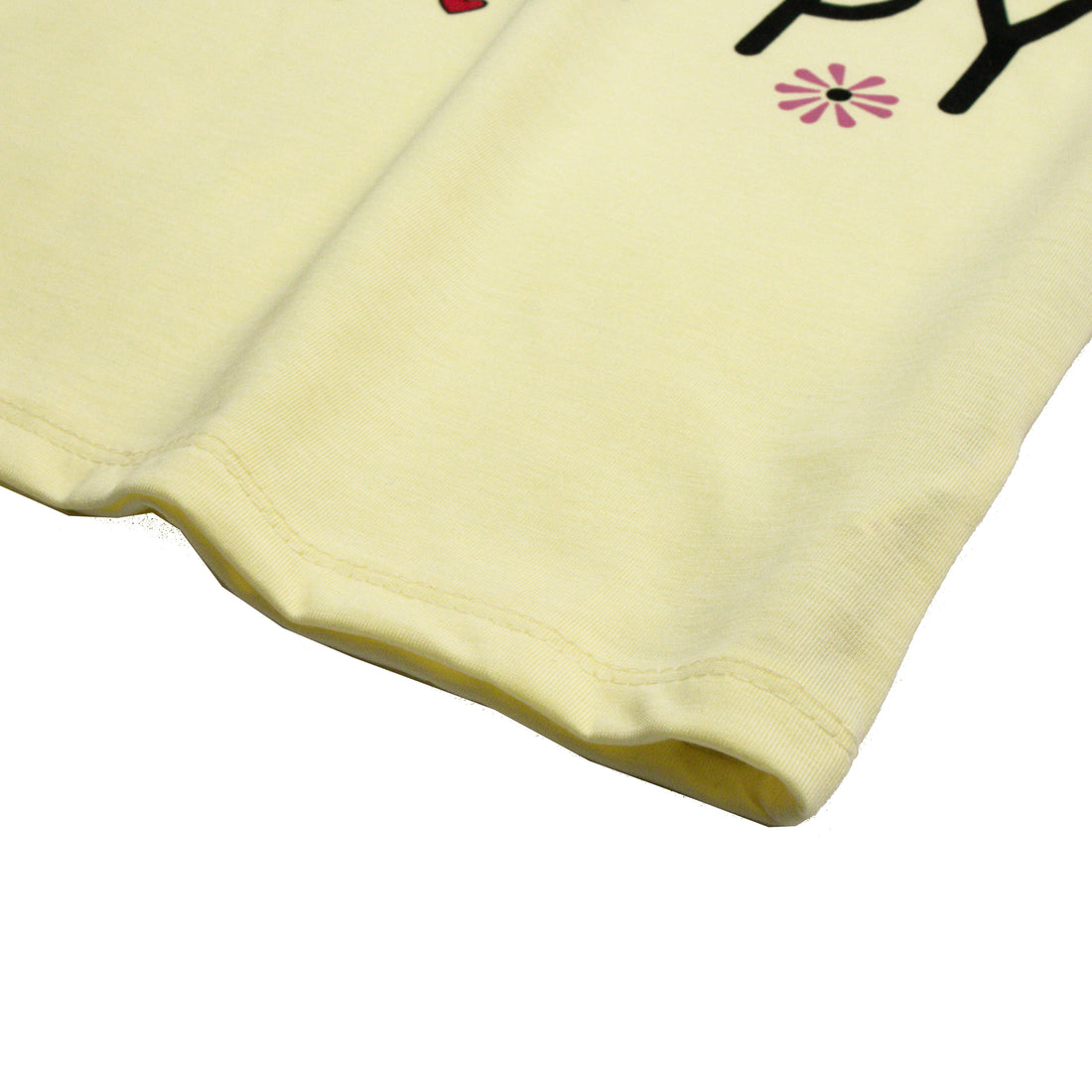 Girls H/S t shirt (HAPPY)