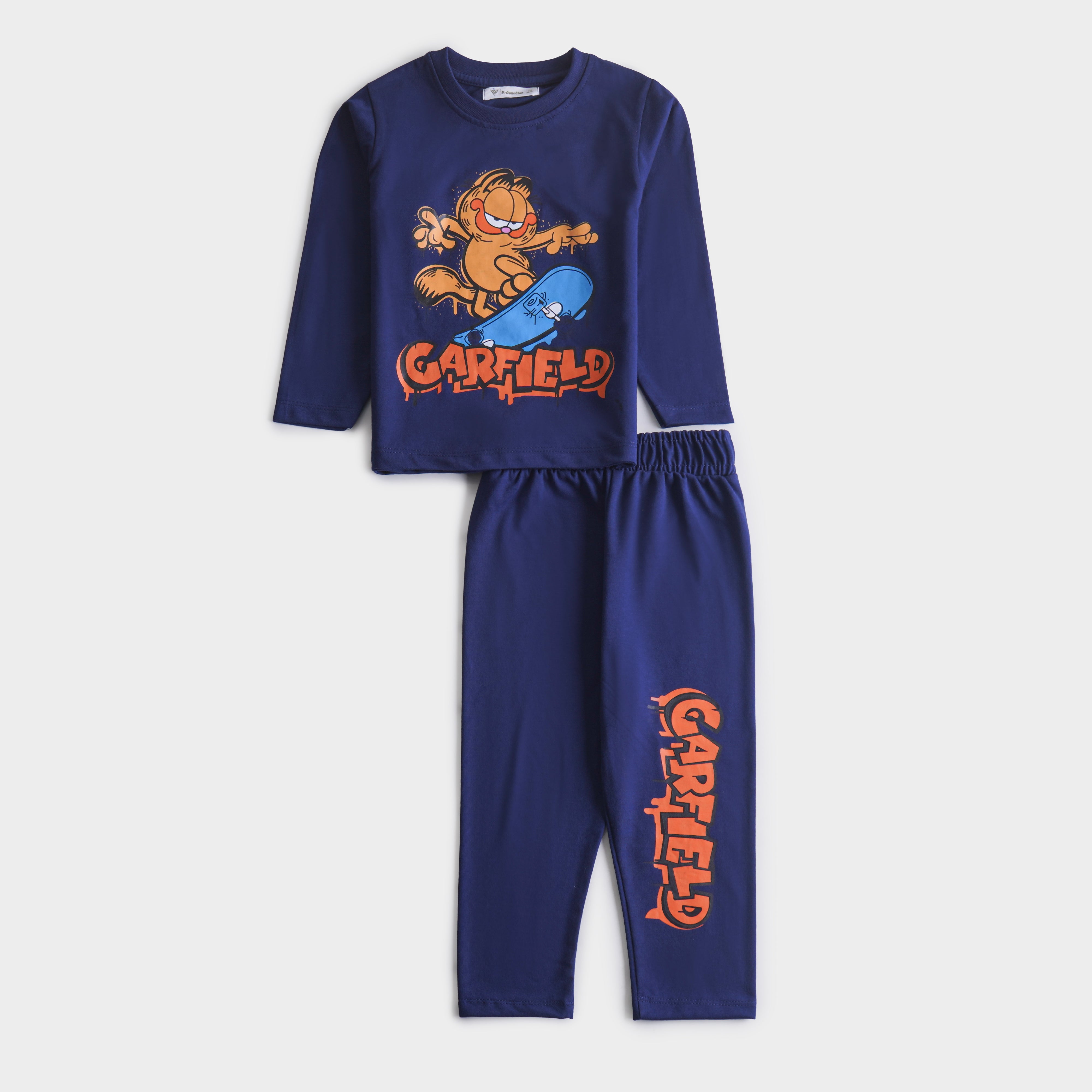 Boys Printed Full Sleeve Suit