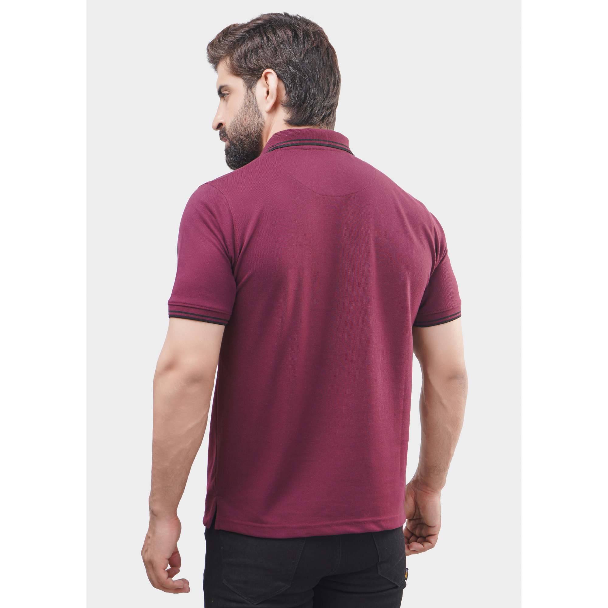 Men's Pique Half Sleeve Polo