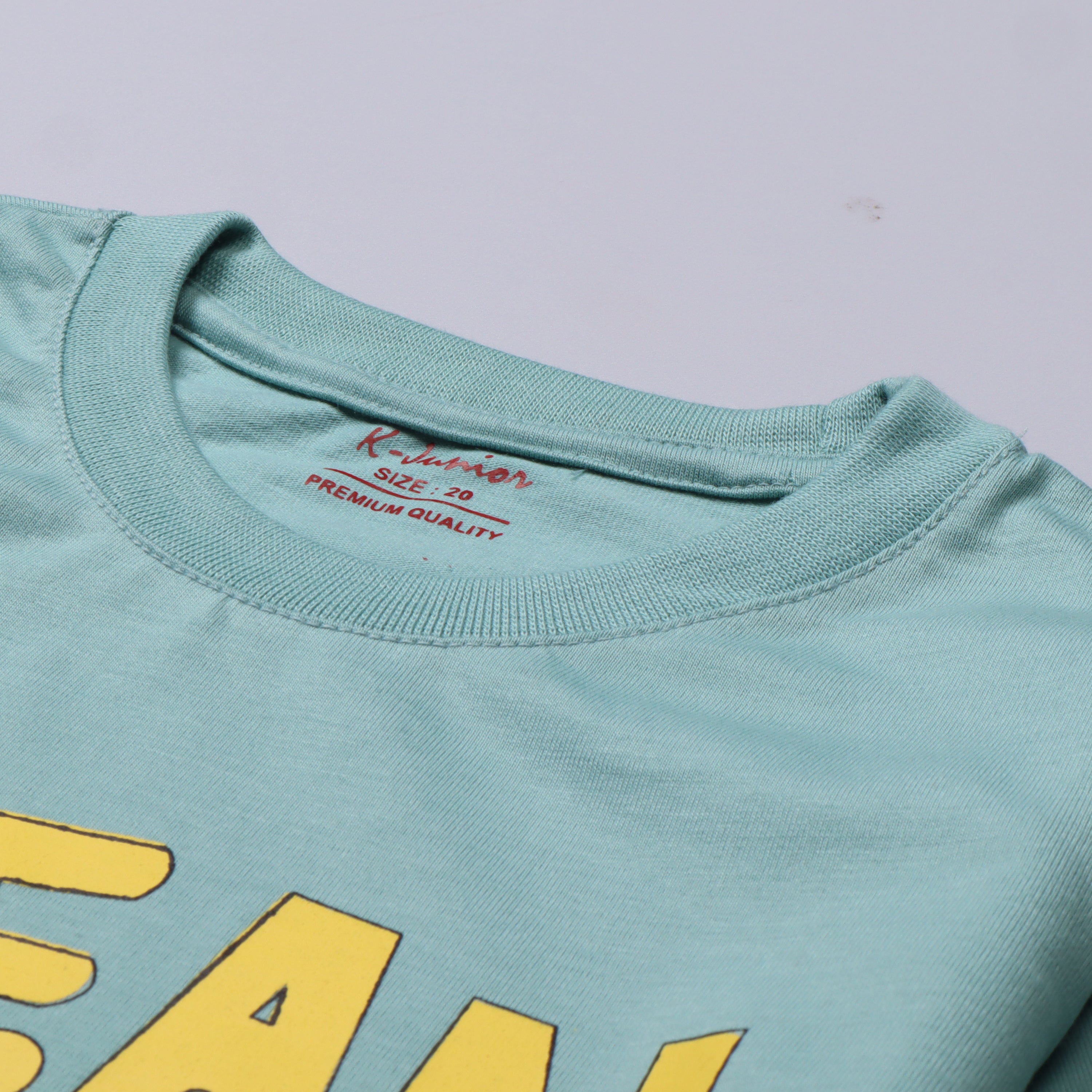 Infant Boys Half Sleeves-Printed T-Shirt (Ocean)