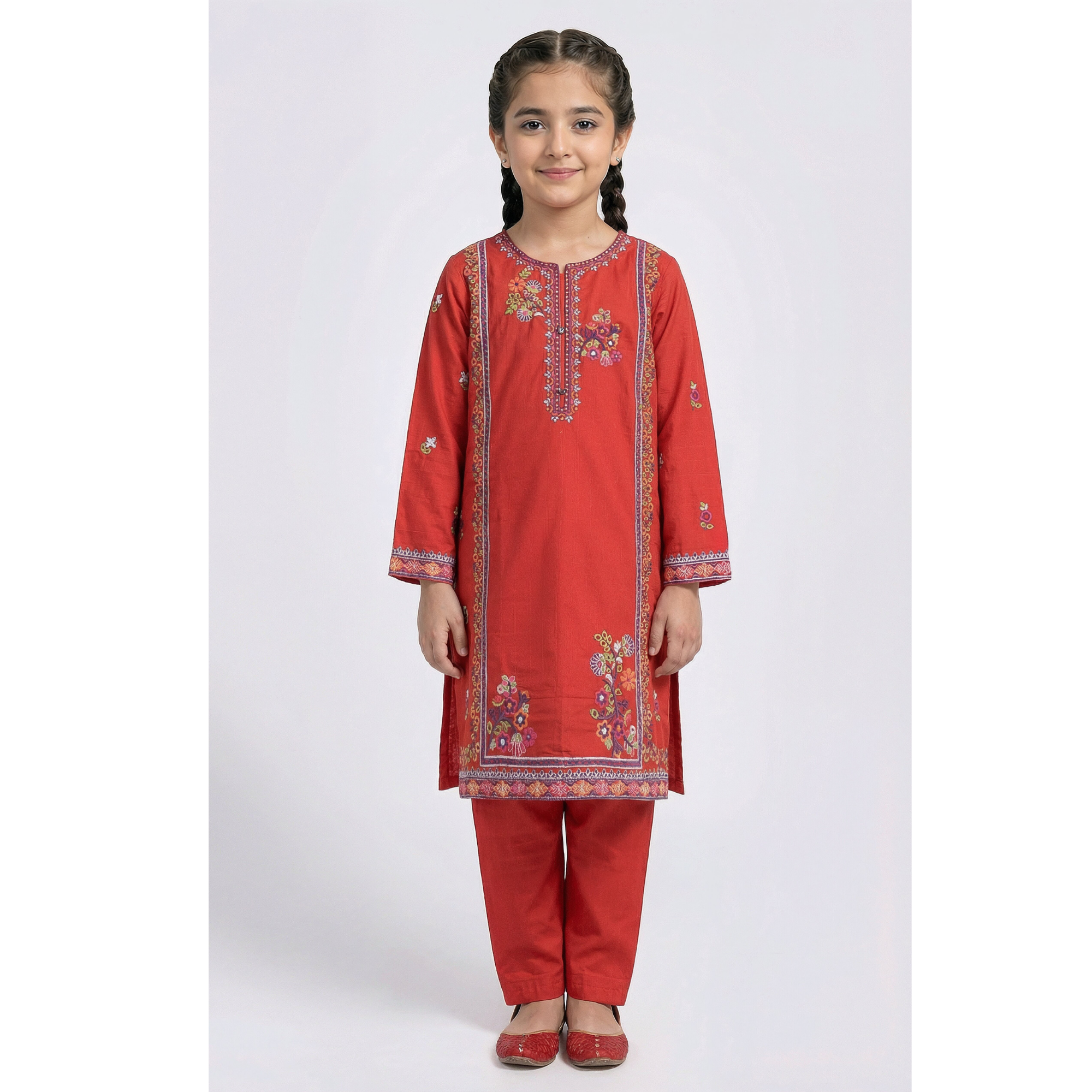 Girls Ethnic 2 Pcs Set