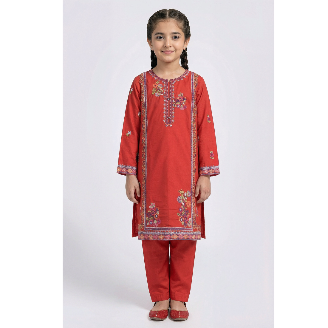 Girls Ethnic 2 Pcs Set