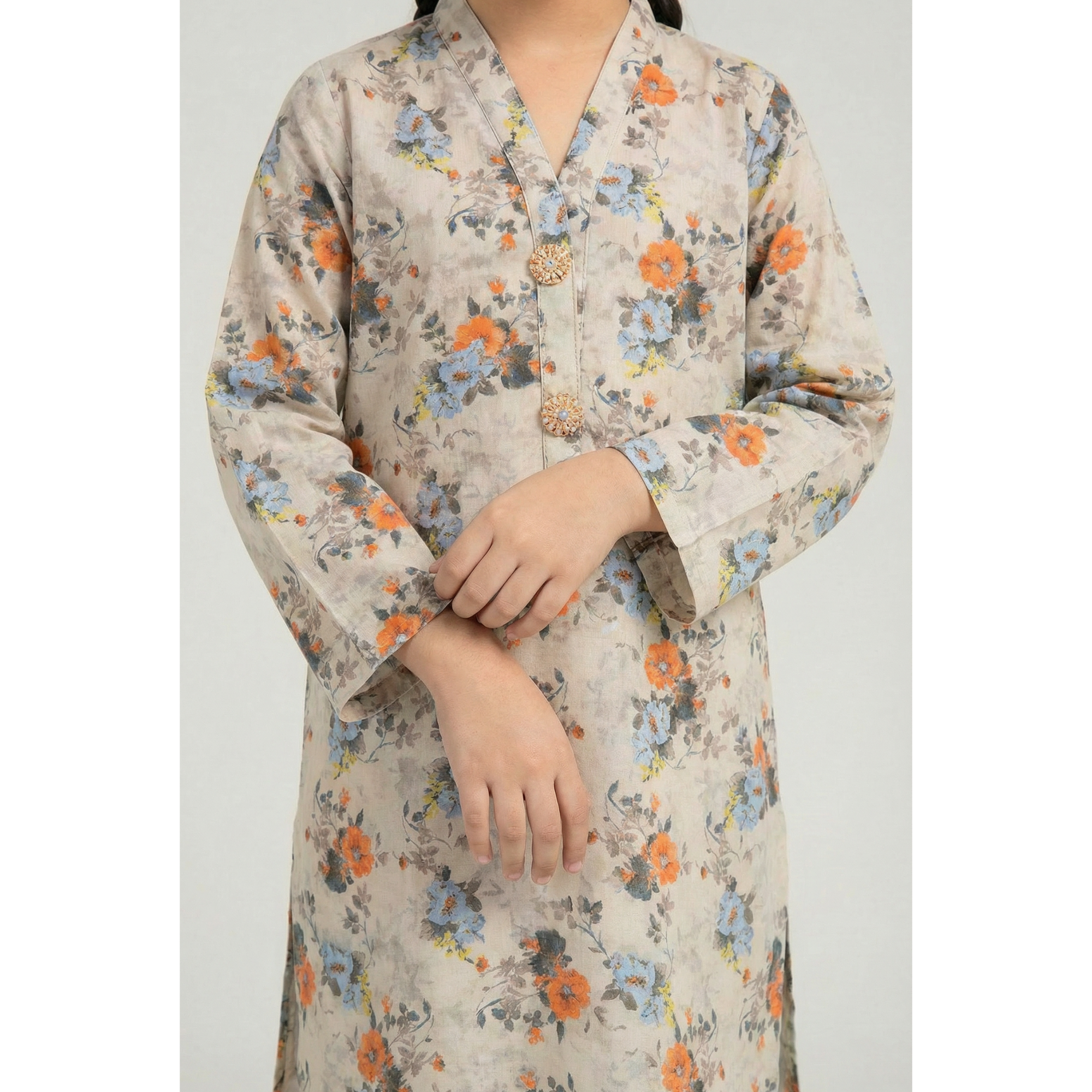 Girls Ethnic 2 Pcs Set