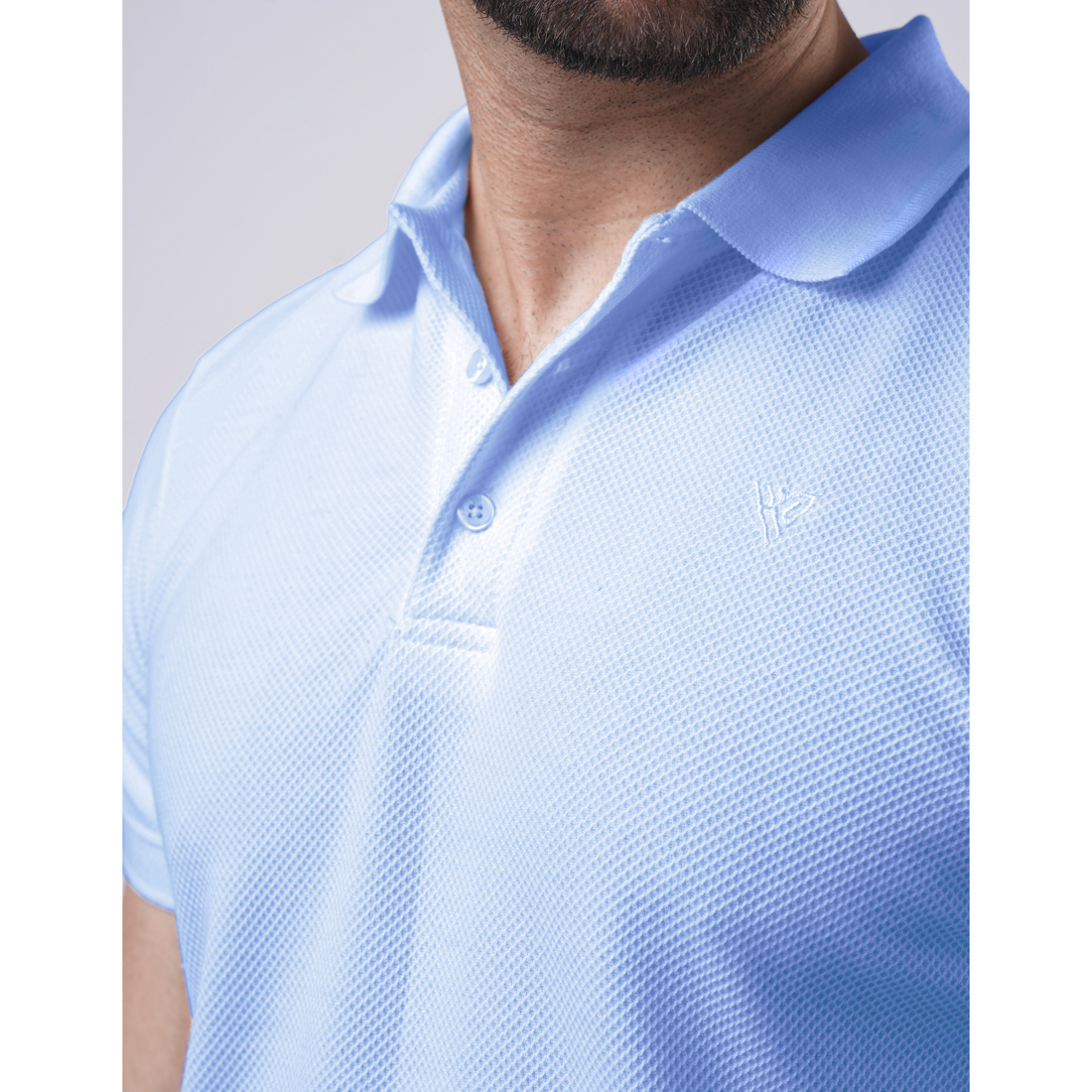 Men's Popcorn Half Sleeve Polo