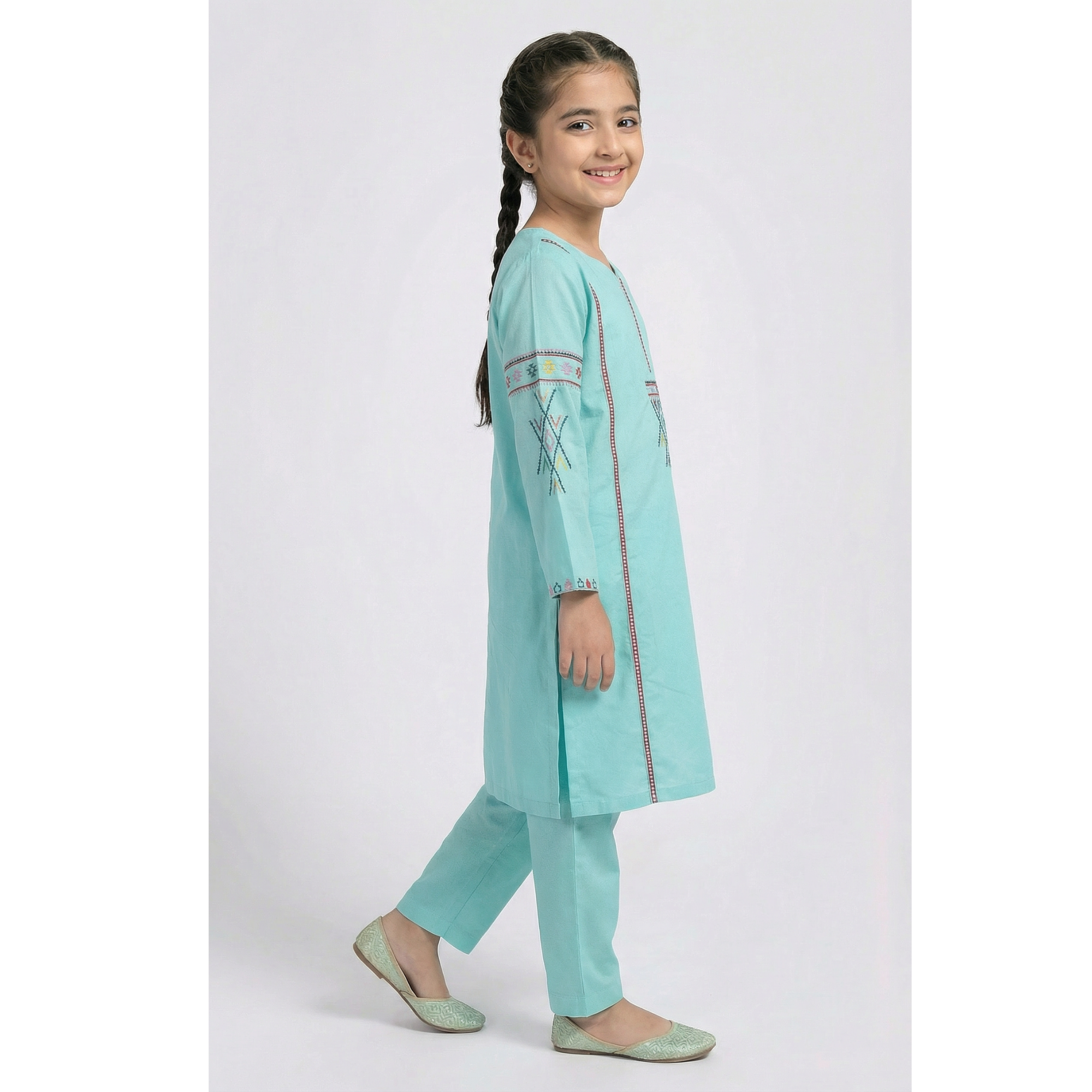 Girls Ethnic 2 Pcs Set
