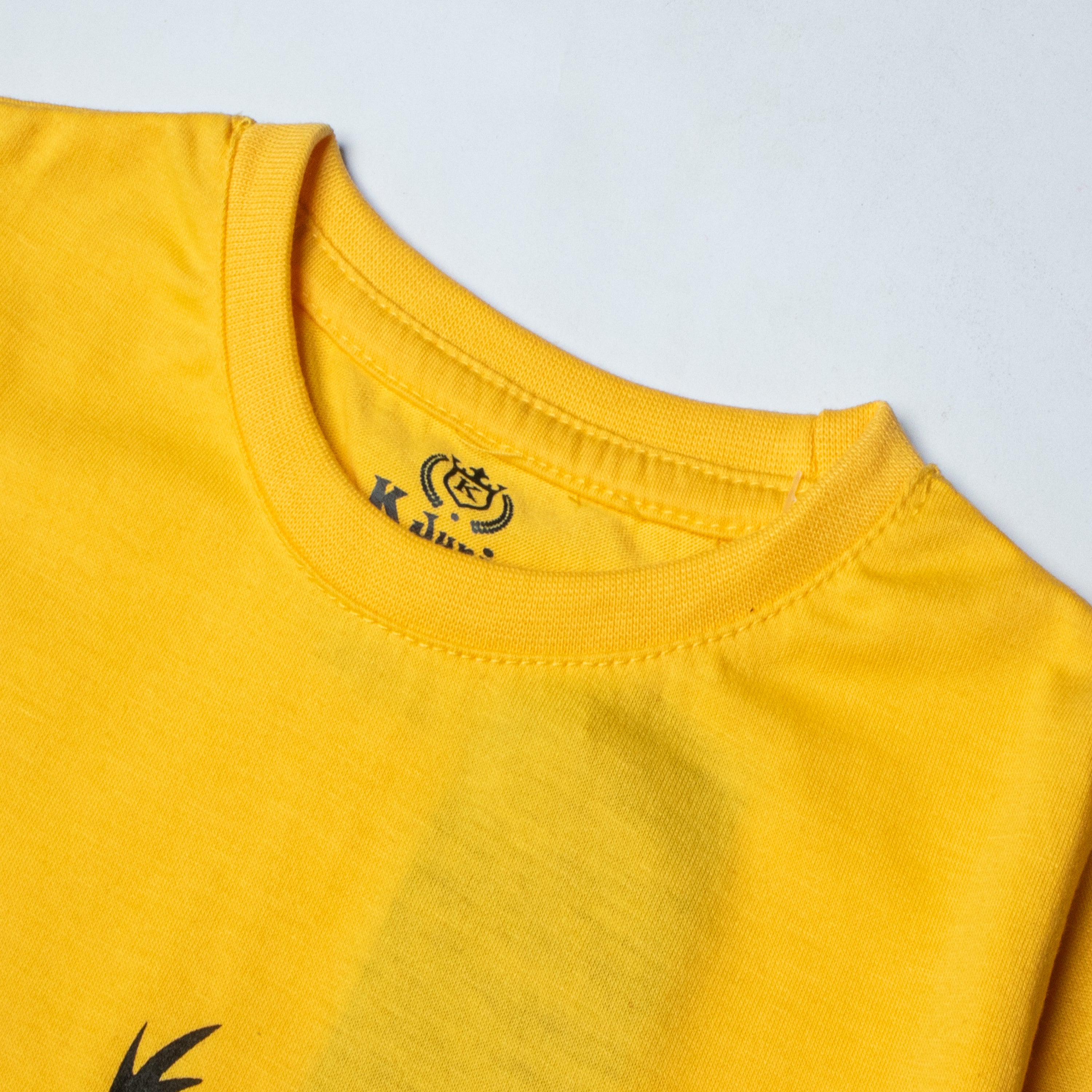 Infant Boys Half Sleeves-Printed T-Shirt (Daffy)