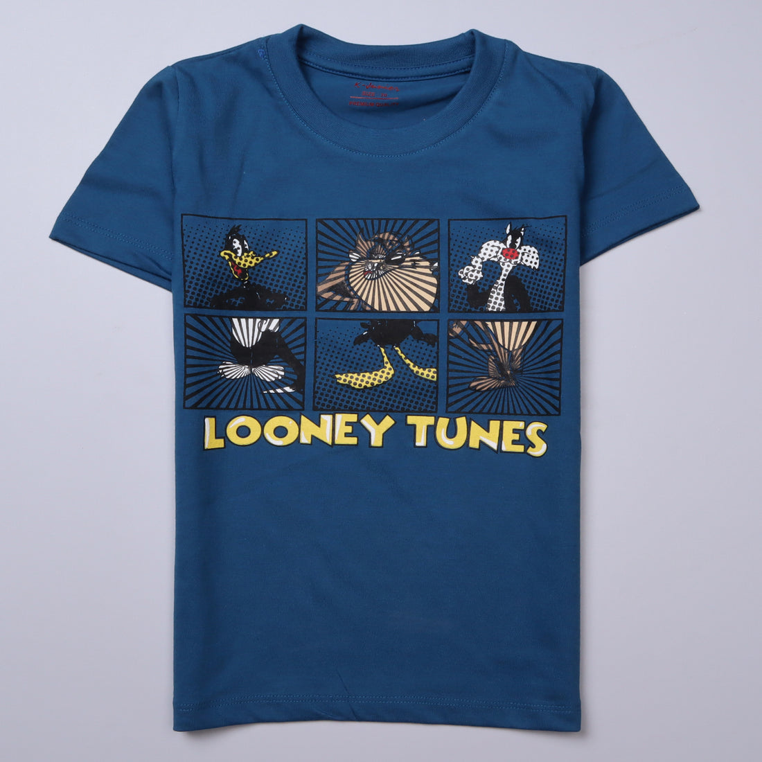 Infant Boys Half Sleeves-Printed T-Shirt (Looney)
