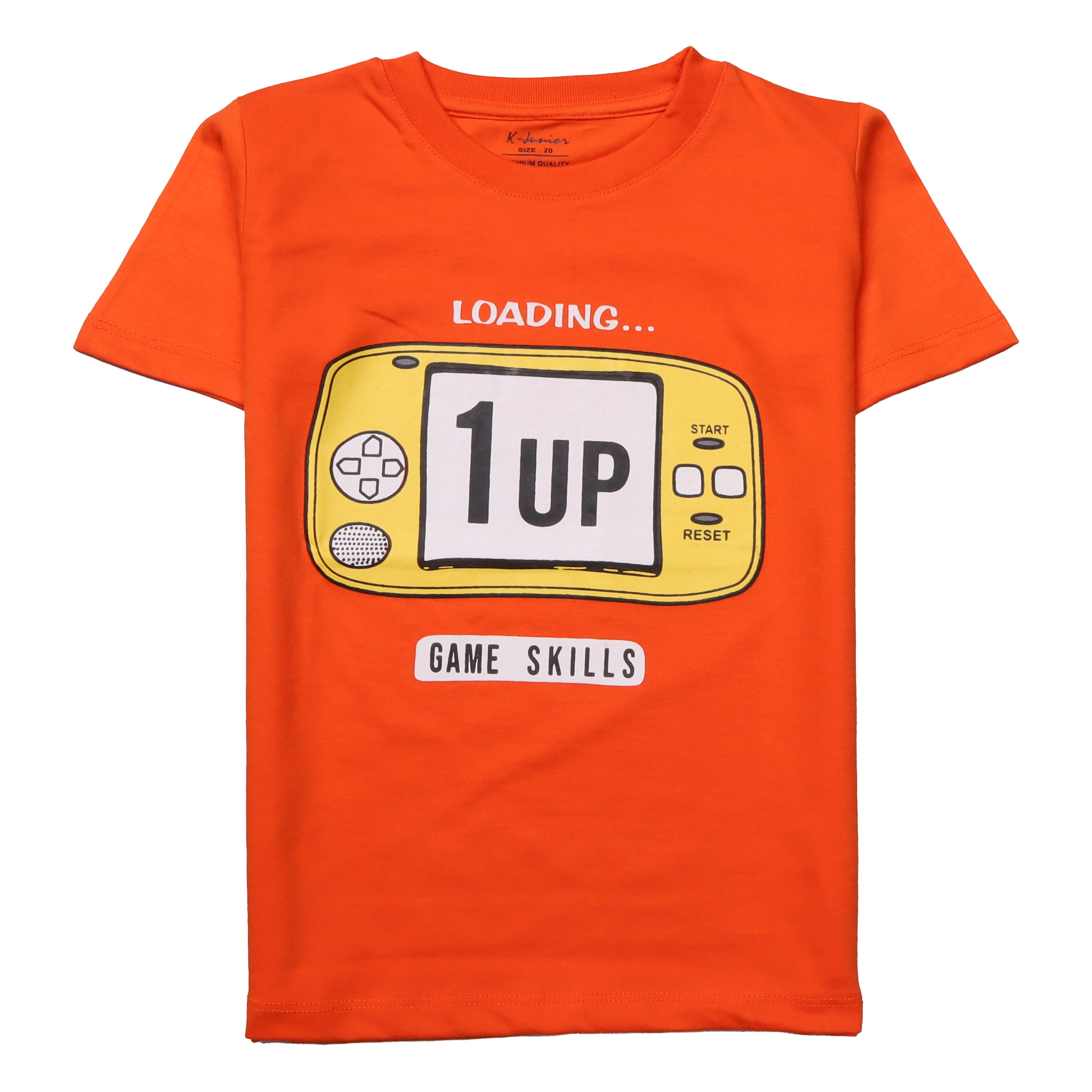 Infant Boys Half Sleeves-Printed T-Shirt (1-Up)