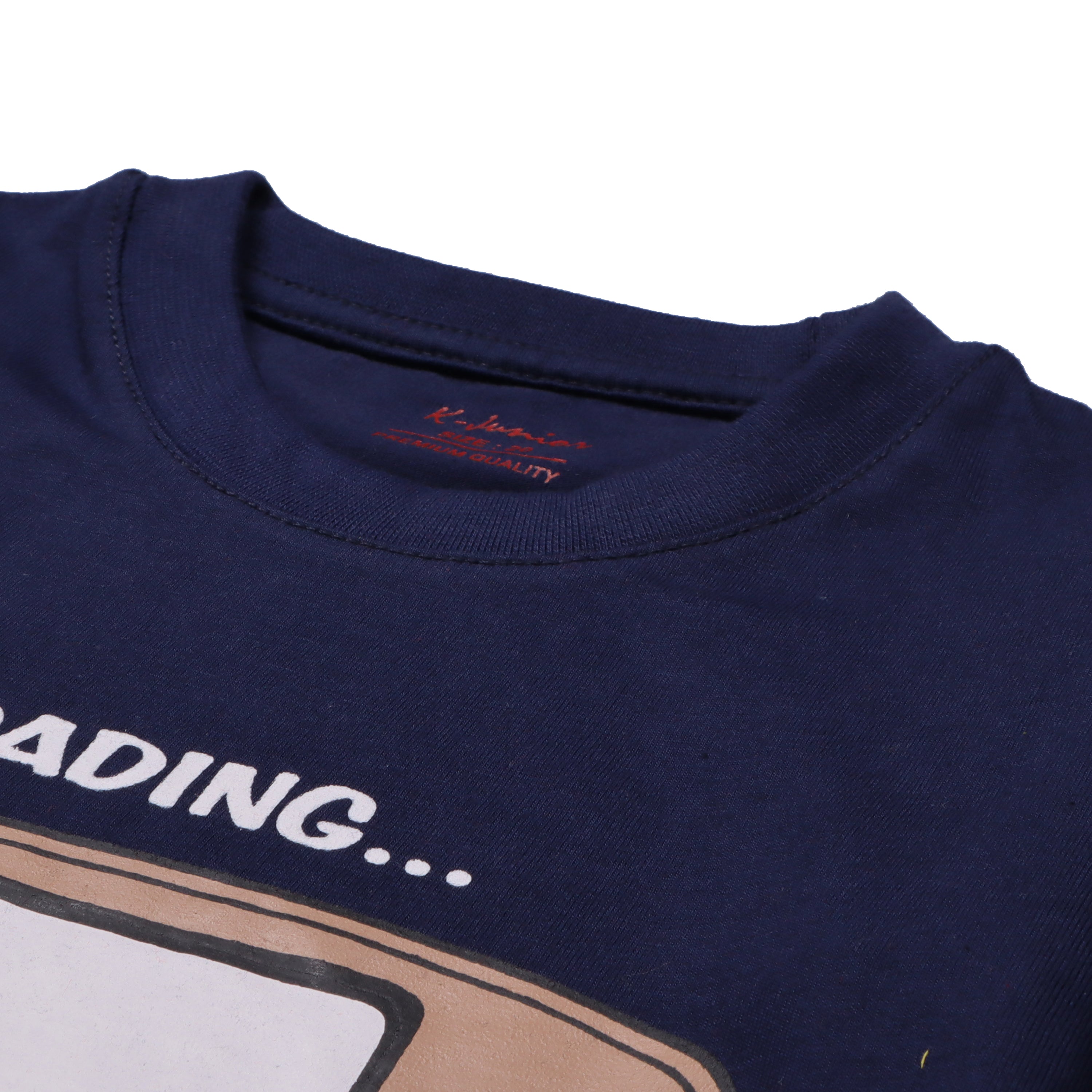 Infant Boys Half Sleeves-Printed T-Shirt (1-Up)