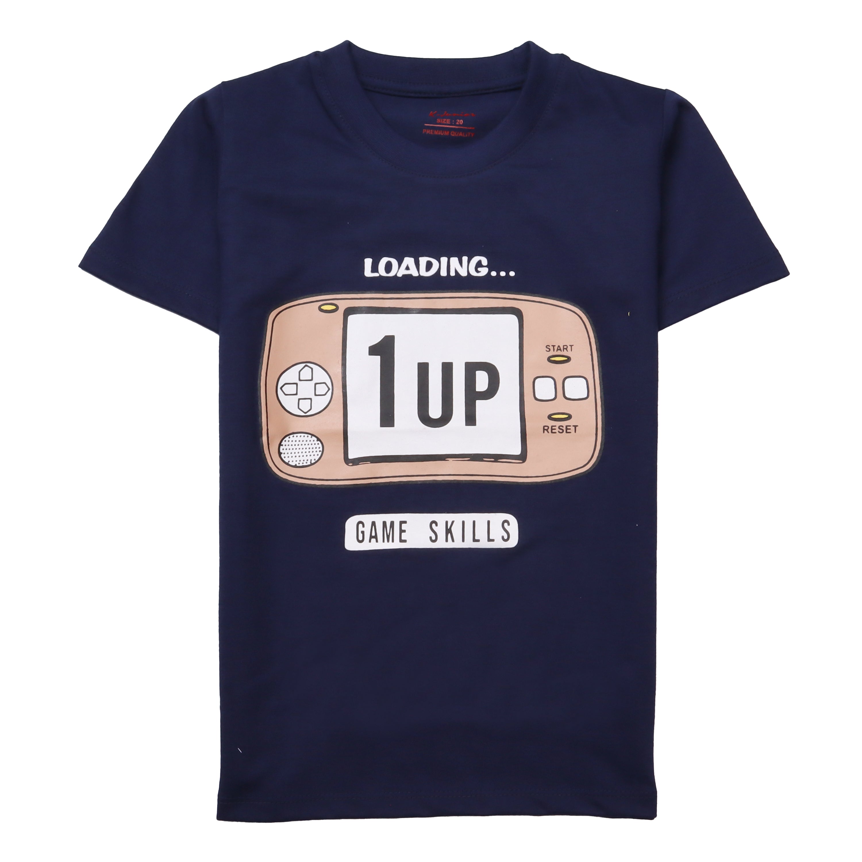 Infant Boys Half Sleeves-Printed T-Shirt (1-Up)