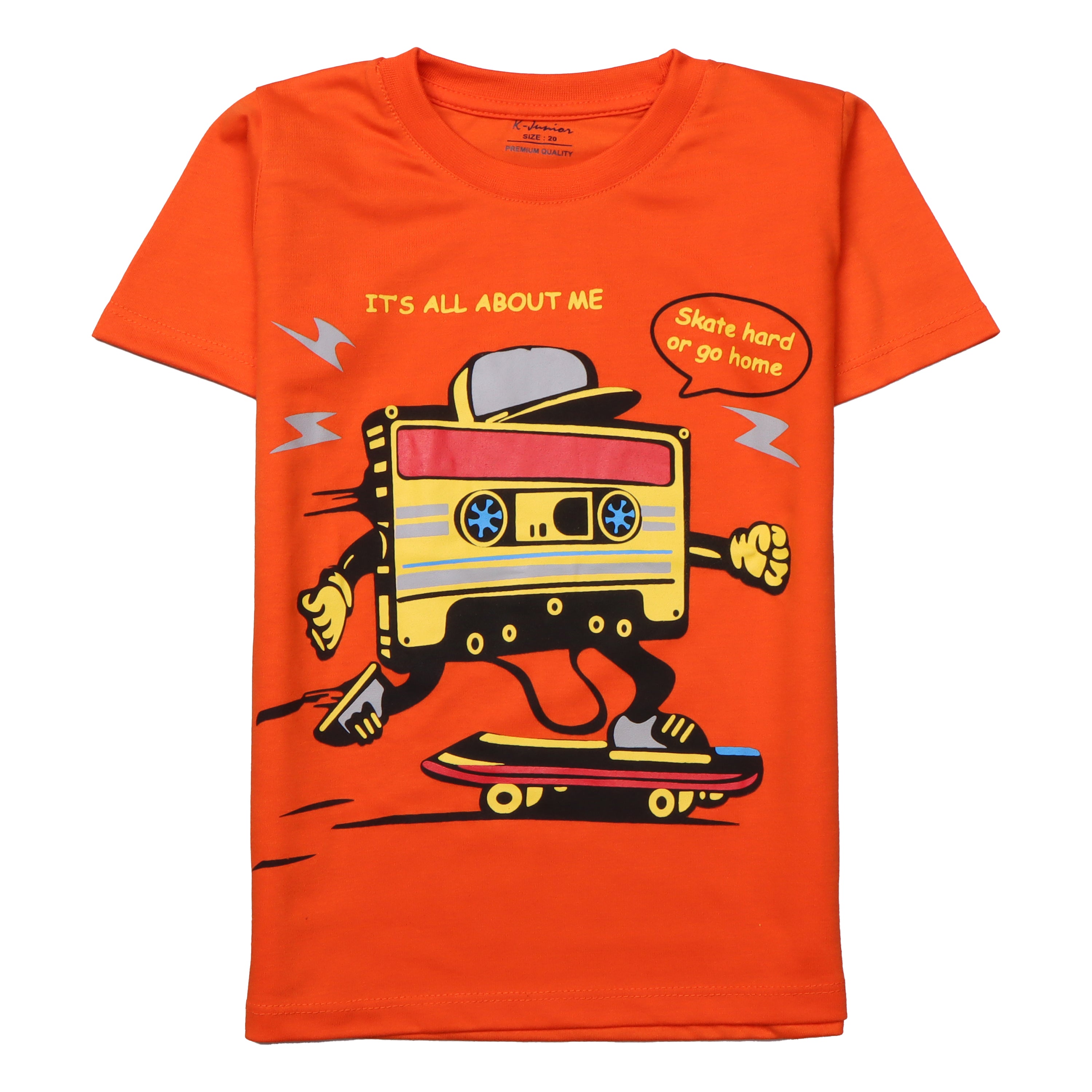 Infant Boys Half Sleeves-Printed T-Shirt (All)