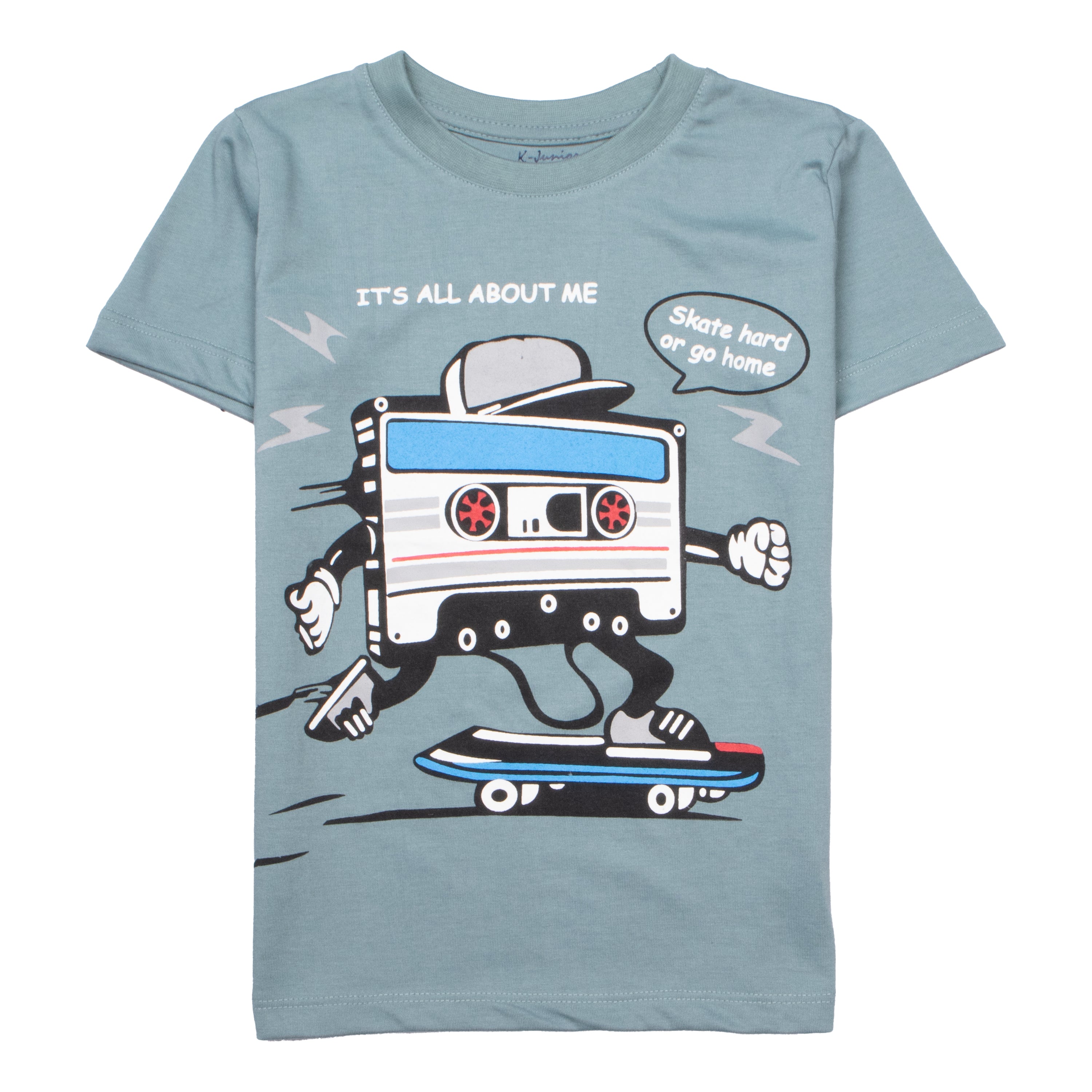 Infant Boys Half Sleeves-Printed T-Shirt (All)