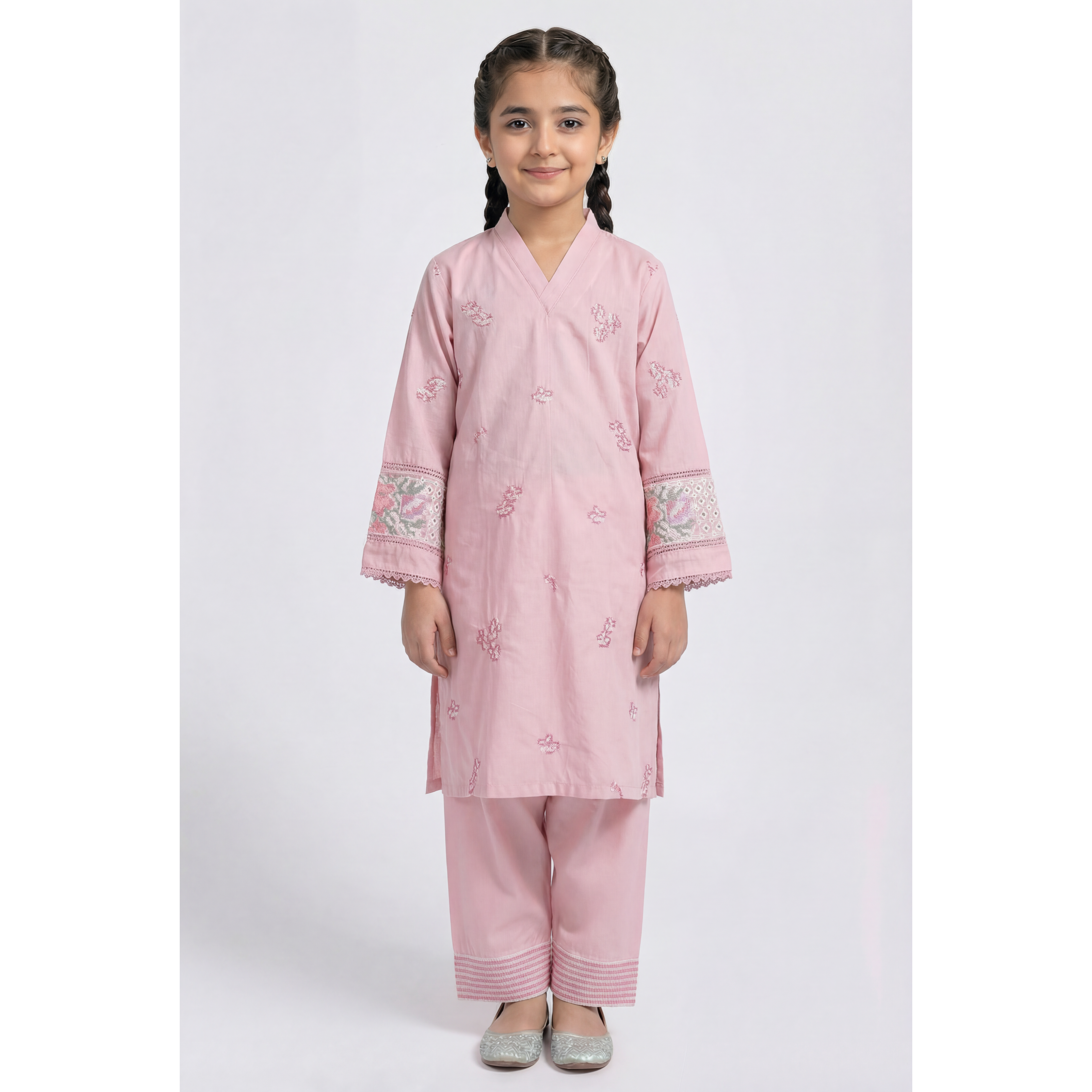 Girls Ethnic 2 Pcs Set