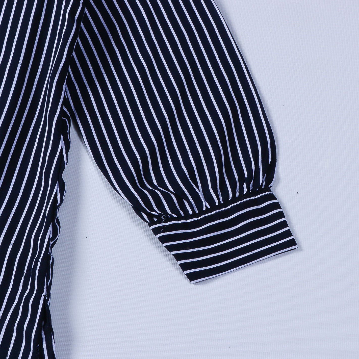 Women's 2Pcs Printed Suit Color Navy-Blue