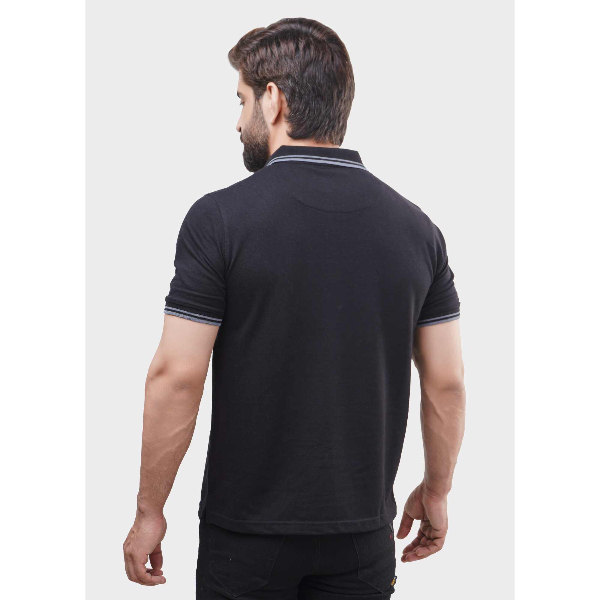 Men's Pique Half Sleeve Polo