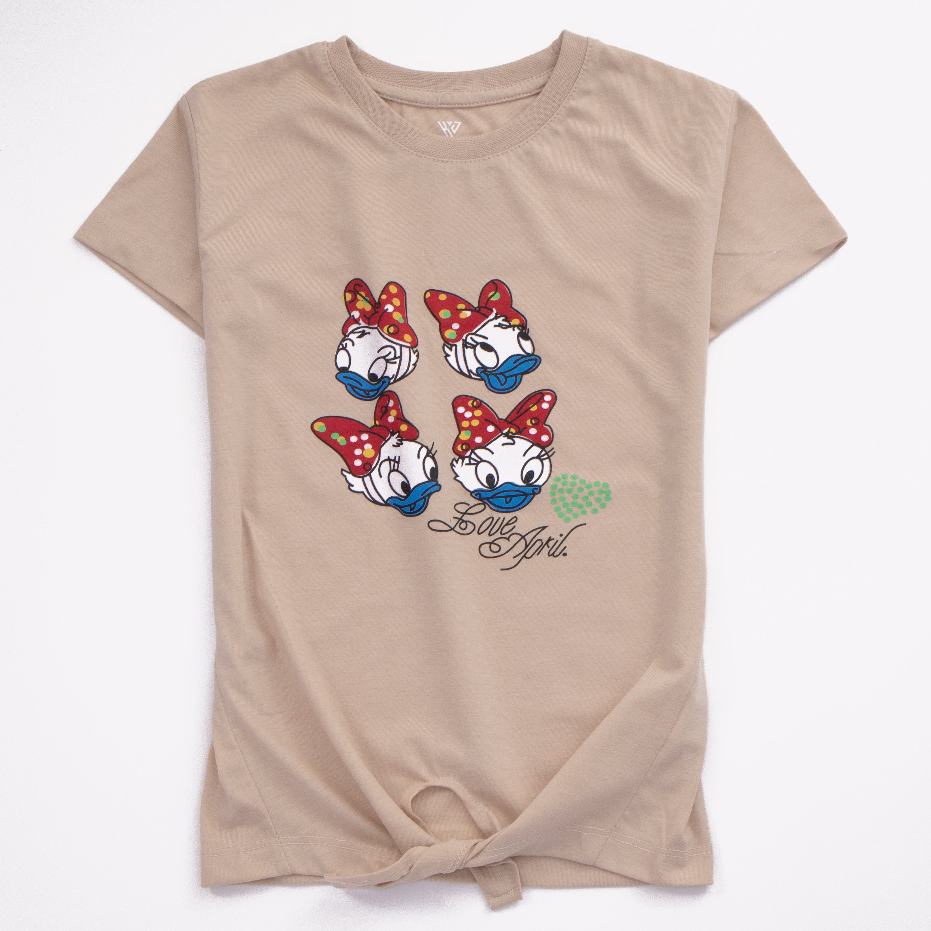 Girls H/S t shirt code - (April)
