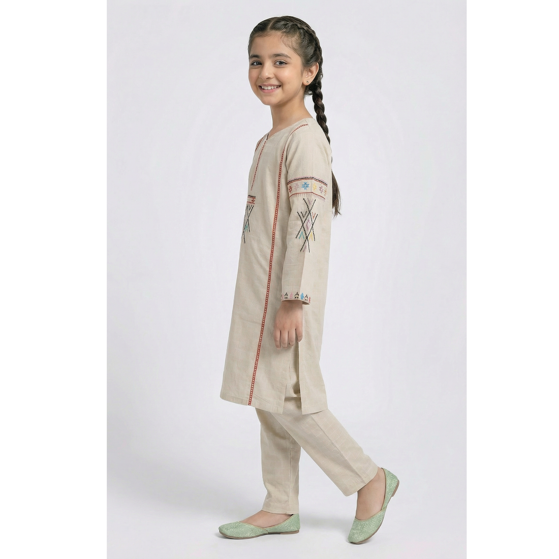 Girls Ethnic 2 Pcs Set