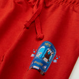 Girls Trouser Color Red ( Best Friend )