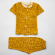 Infant Baba Night Suit Color Mustard