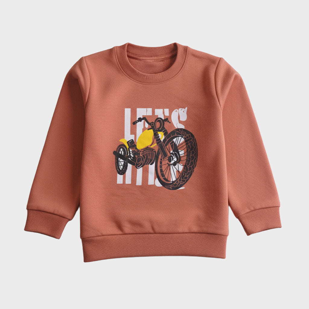Boys Printed Full Sleeve SweatShirt ( 7231 )