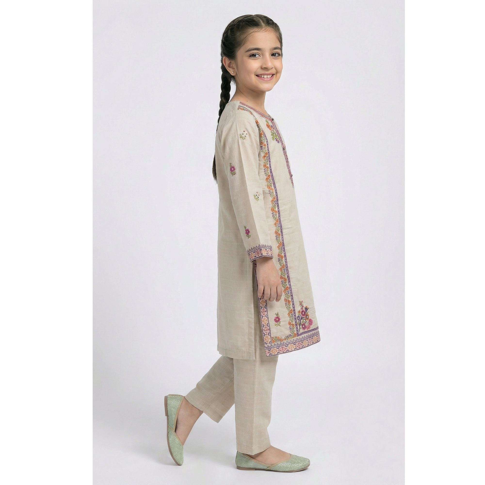 Girls Ethnic 2 Pcs Set