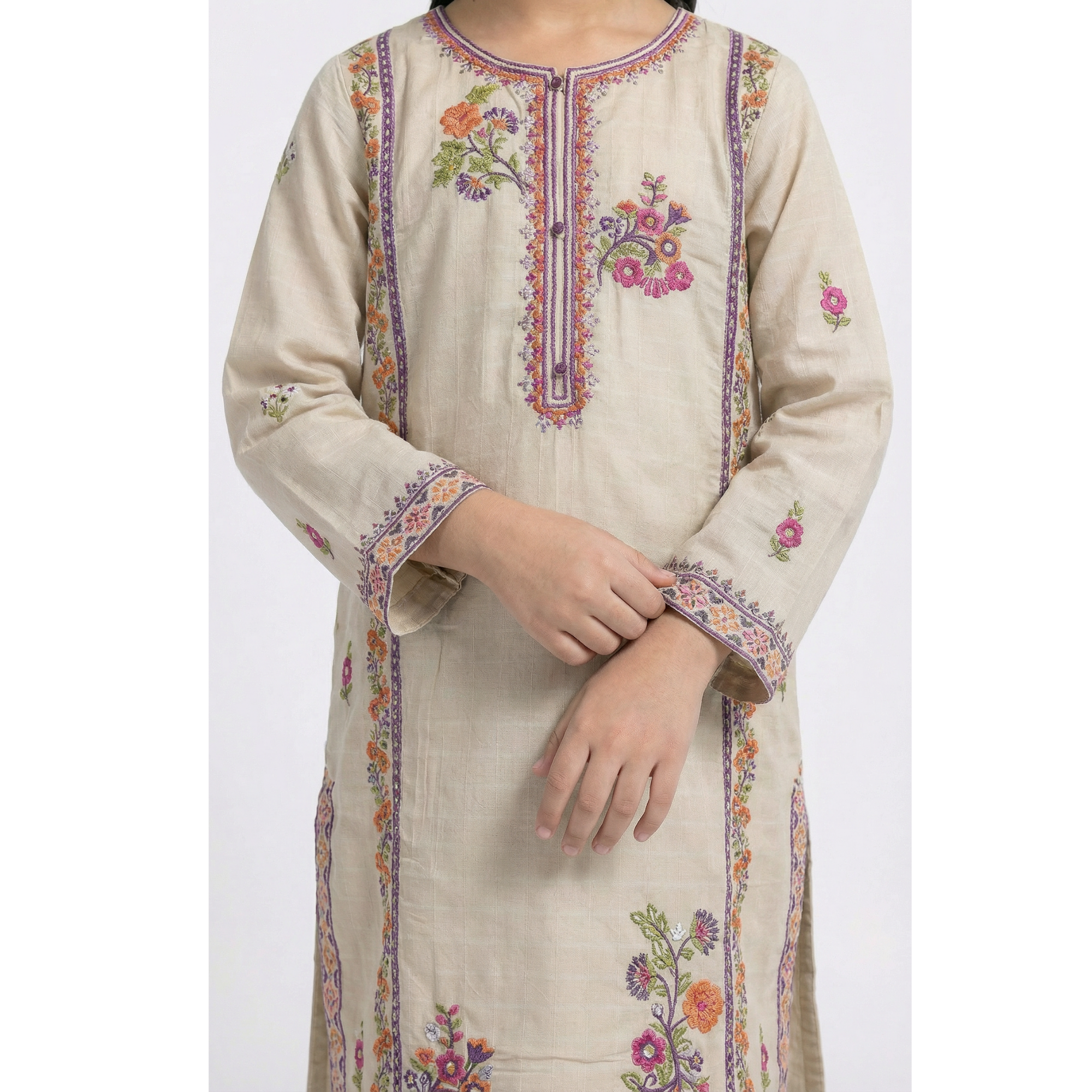 Girls Ethnic 2 Pcs Set