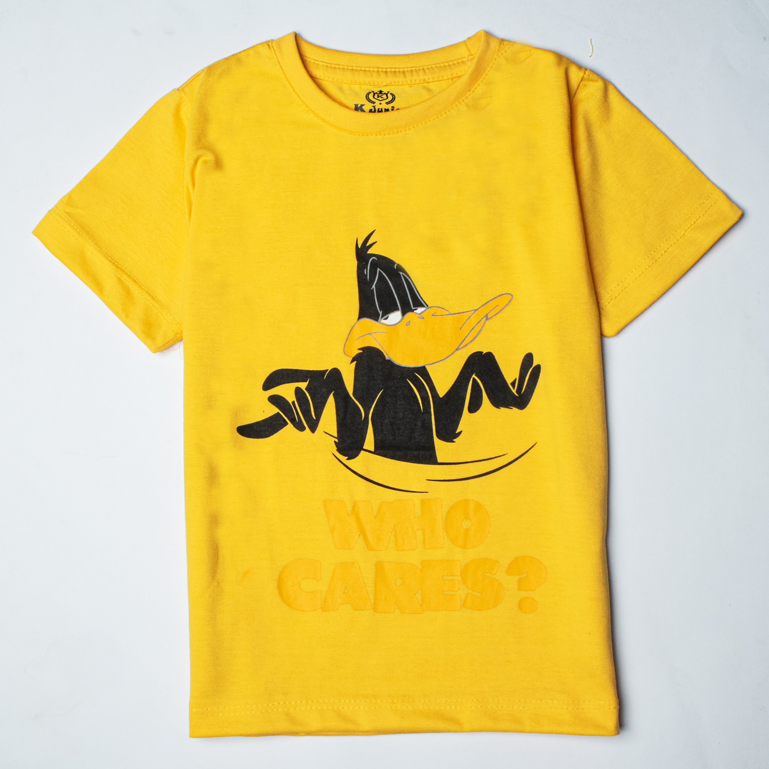 Infant Boys Half Sleeves-Printed T-Shirt (Daffy)