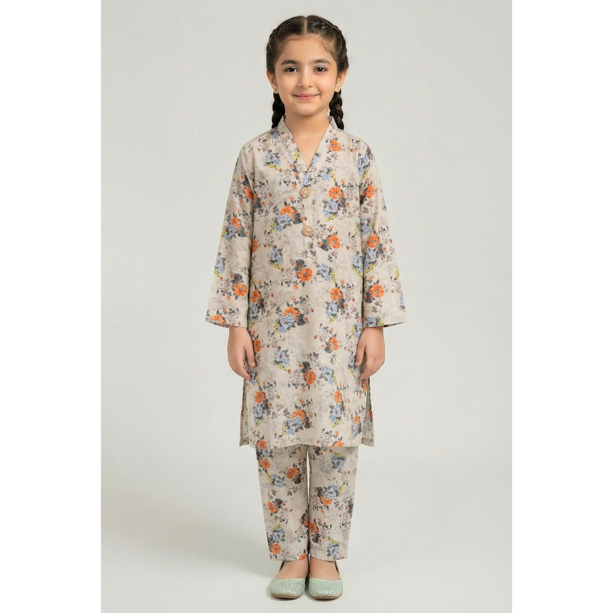 Girls Ethnic 2 Pcs Set