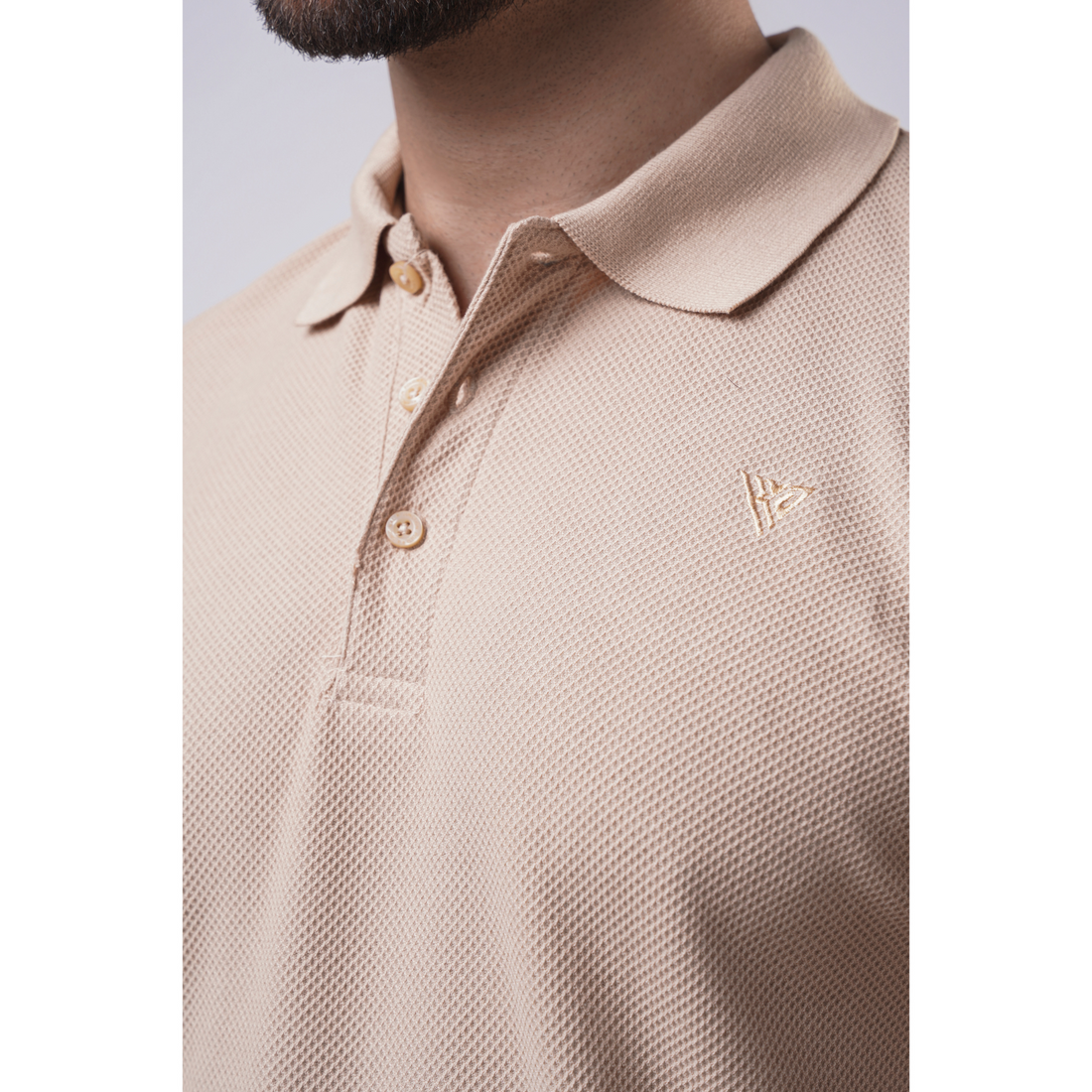 Men's Popcorn Half Sleeve Polo