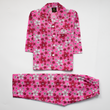 Girls Night Suit Full Sleeves Color Pink Code-H