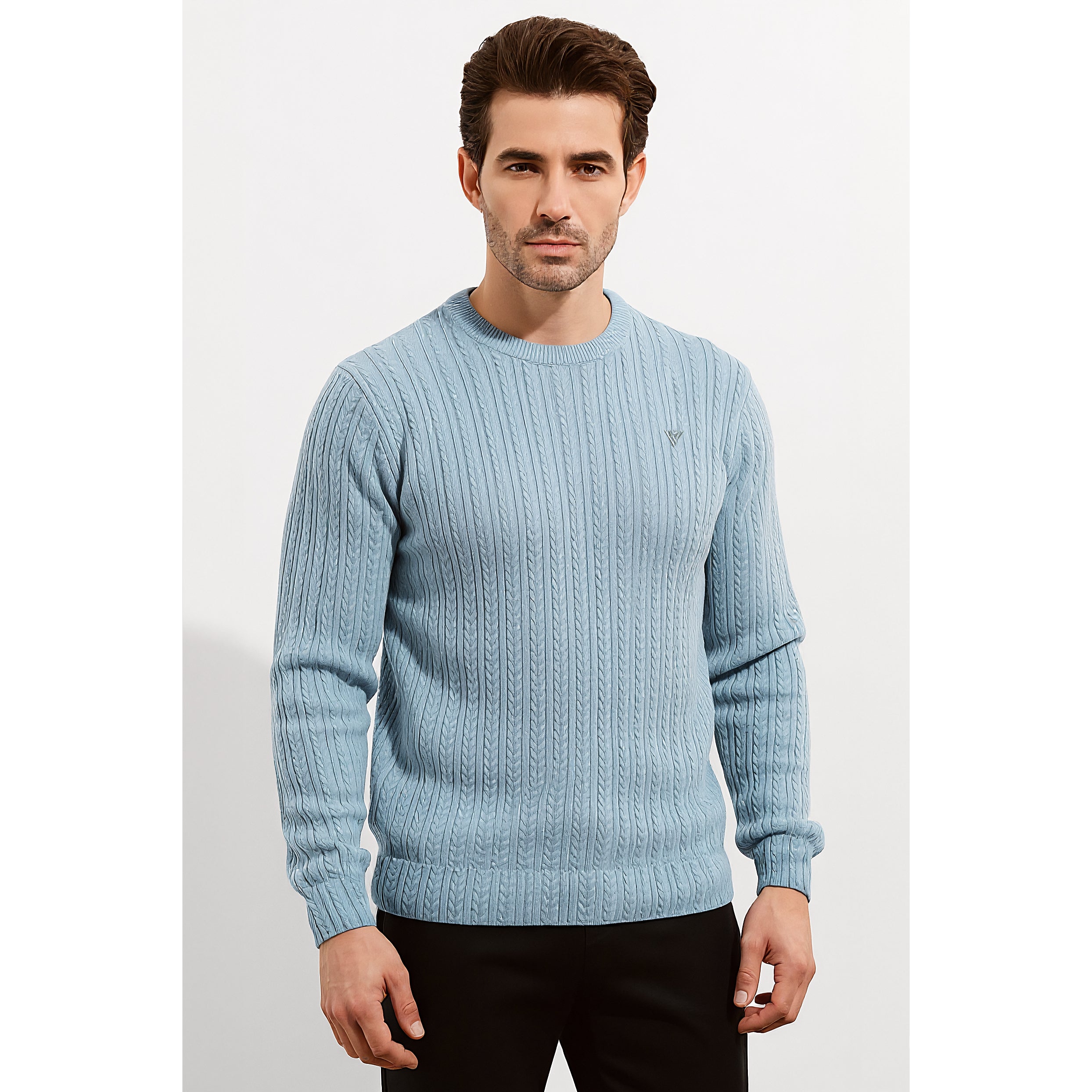 Mens Jacquard Sweatshirt